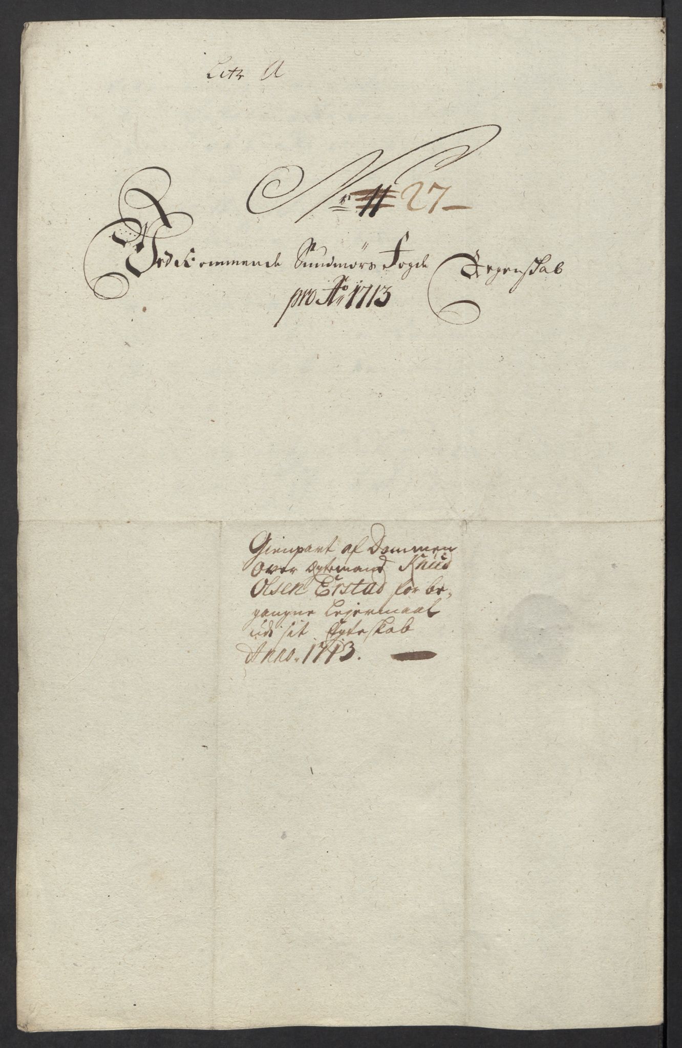 Rentekammeret inntil 1814, Reviderte regnskaper, Fogderegnskap, RA/EA-4092/R54/L3565: Fogderegnskap Sunnmøre, 1712-1713, s. 508