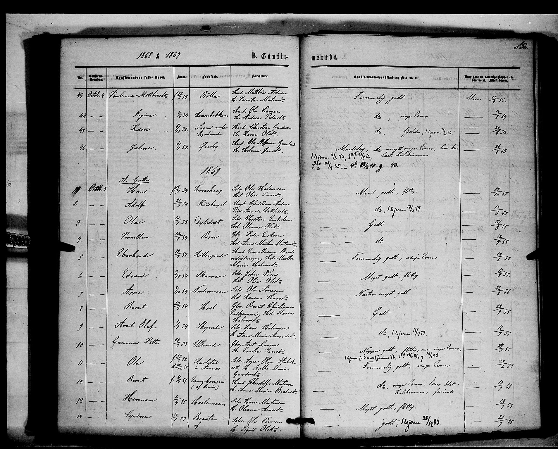 Våler prestekontor, Hedmark, AV/SAH-PREST-040/H/Ha/Haa/L0002: Ministerialbok nr. 2, 1867-1878, s. 150