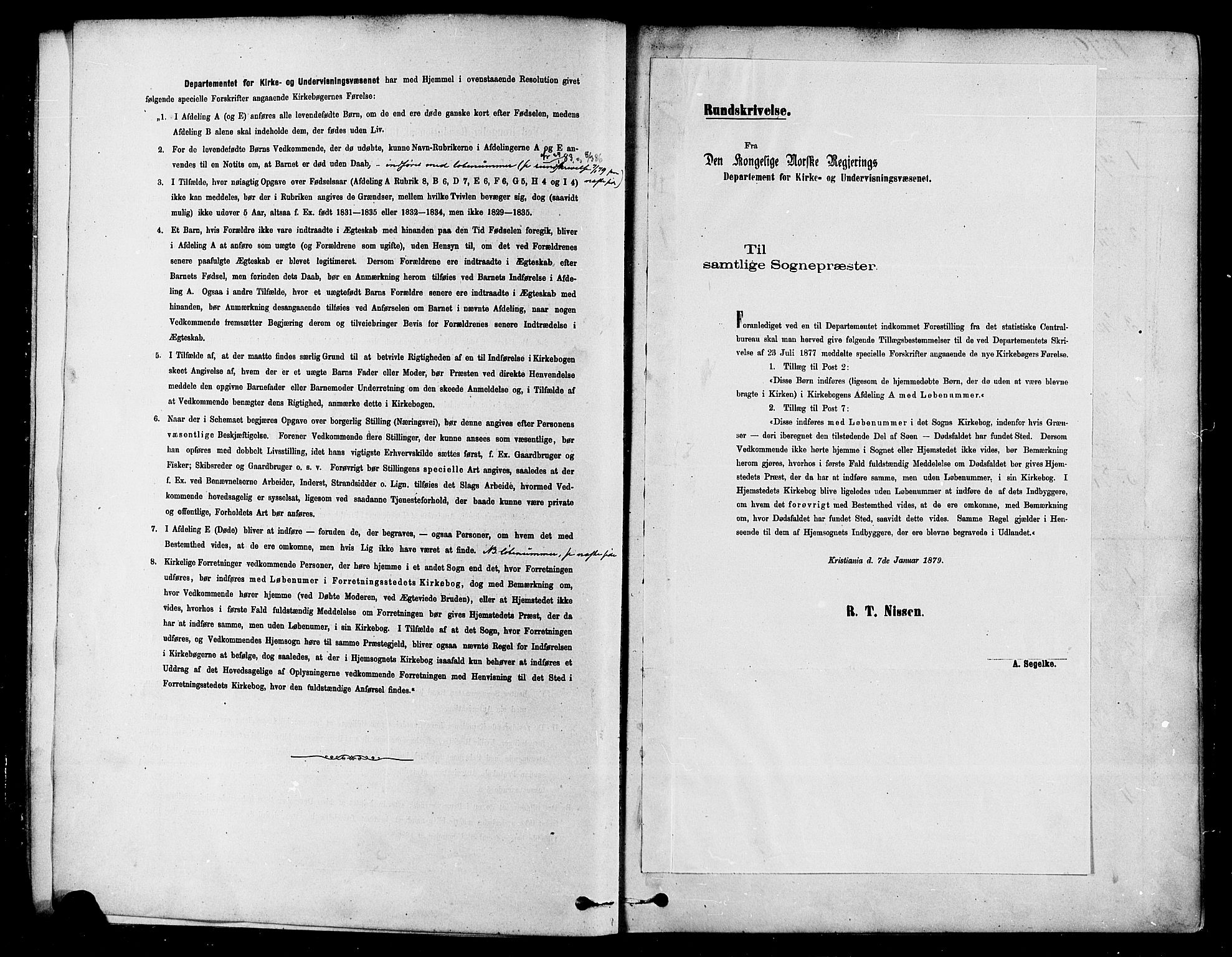 Sigdal kirkebøker, SAKO/A-245/F/Fa/L0011: Ministerialbok nr. I 11, 1879-1887