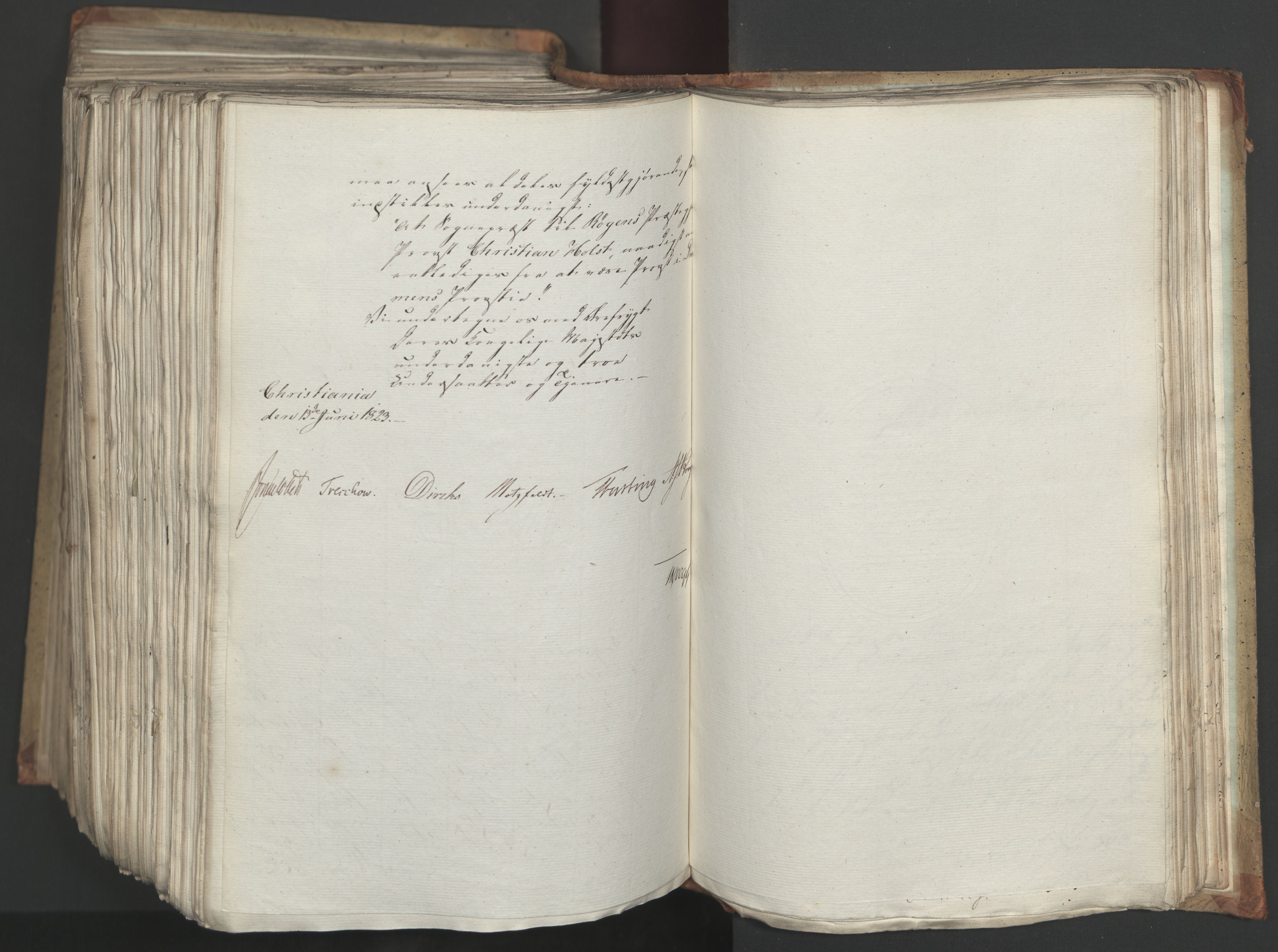 Statsrådsavdelingen i Stockholm, AV/RA-S-1003/D/Da/L0034: Regjeringsinnstillinger nr. 275-540, 1823, s. 615