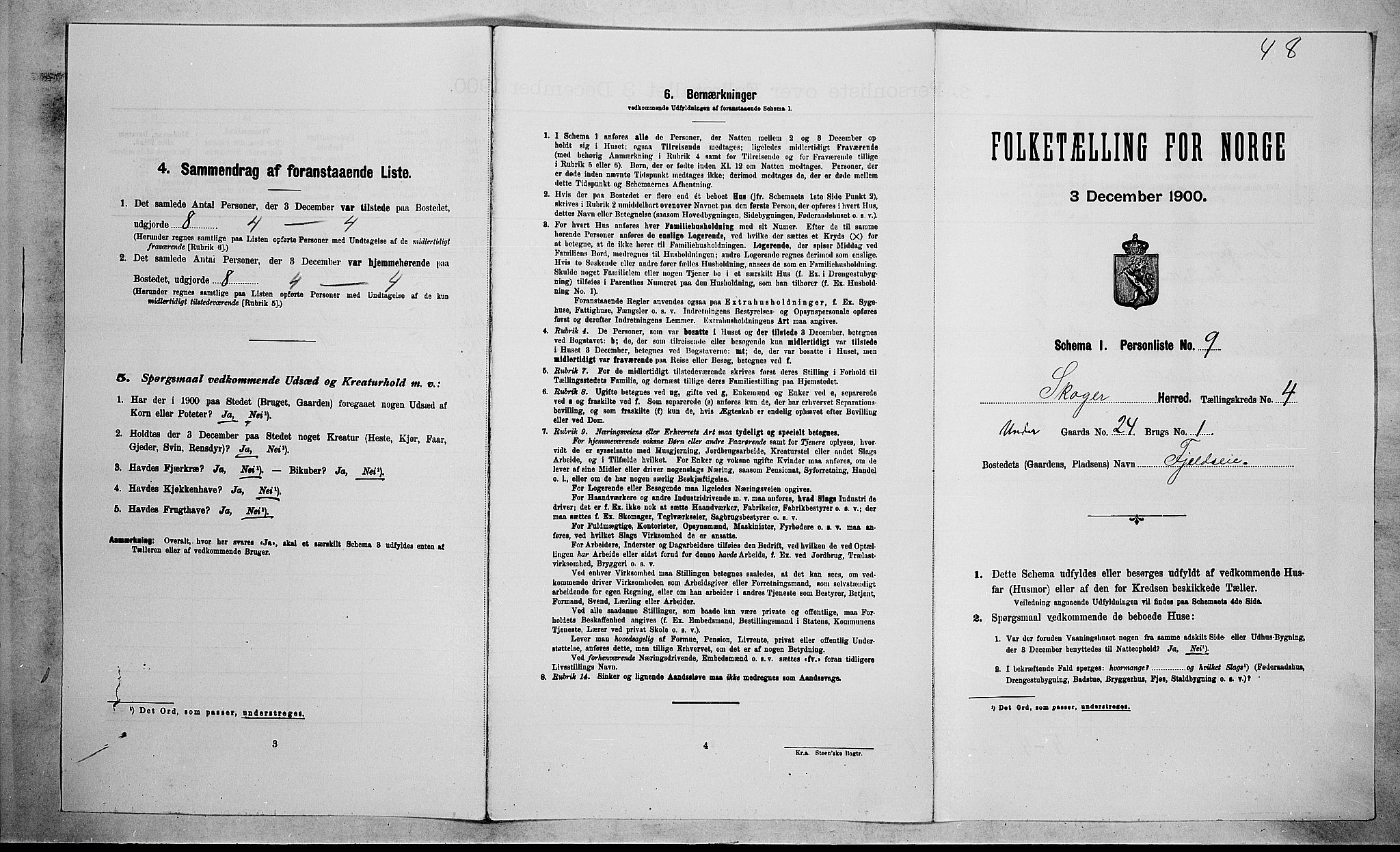 RA, Folketelling 1900 for 0712 Skoger herred, 1900, s. 618