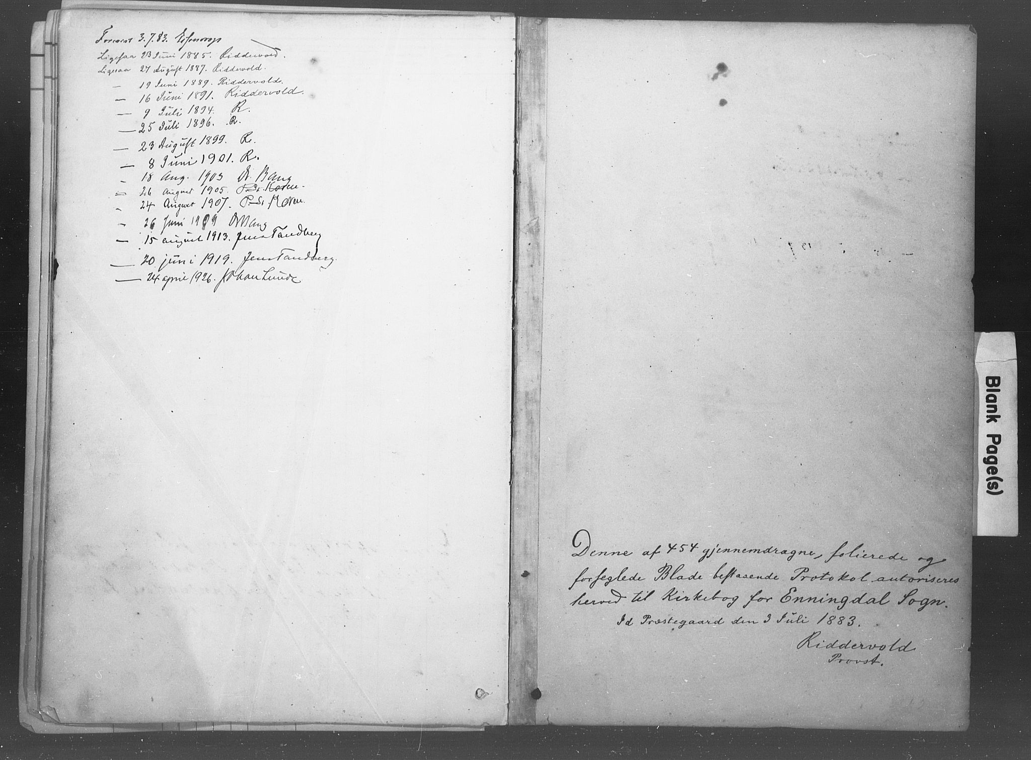 Idd prestekontor Kirkebøker, AV/SAO-A-10911/F/Fb/L0002: Ministerialbok nr. II 2, 1882-1923