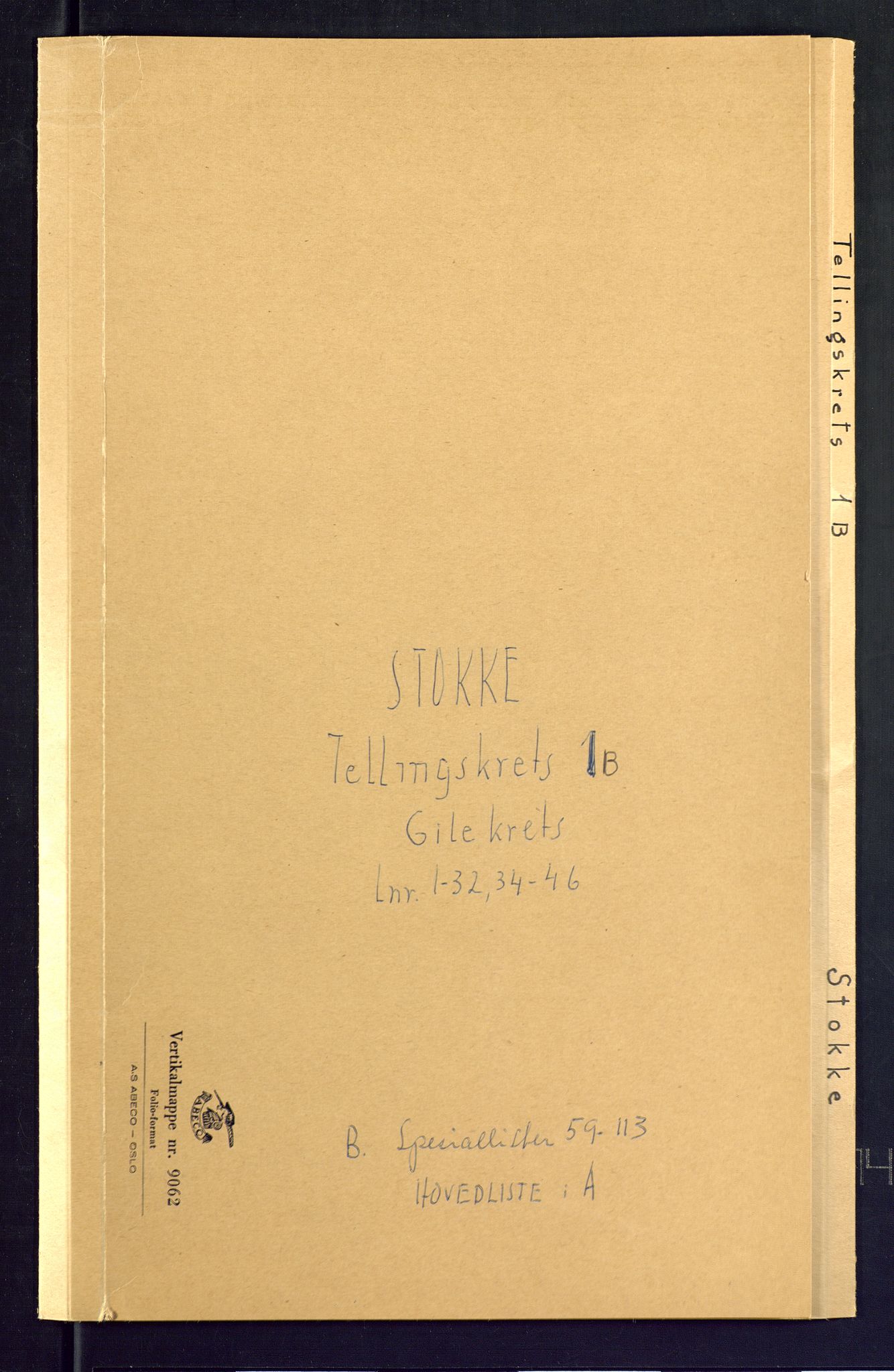 SAKO, Folketelling 1875 for 0720P Stokke prestegjeld, 1875, s. 5