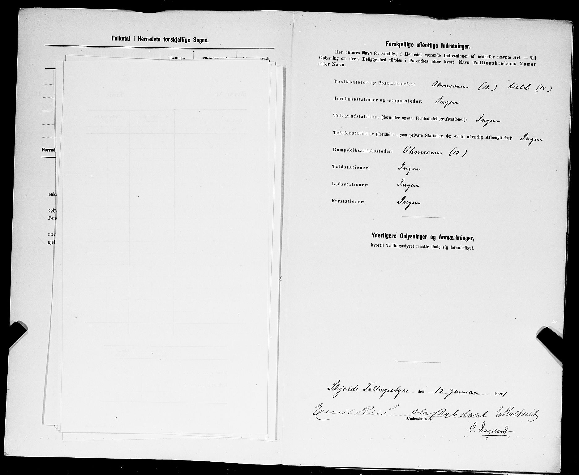 SAST, Folketelling 1900 for 1155 Vats herred, 1900, s. 10