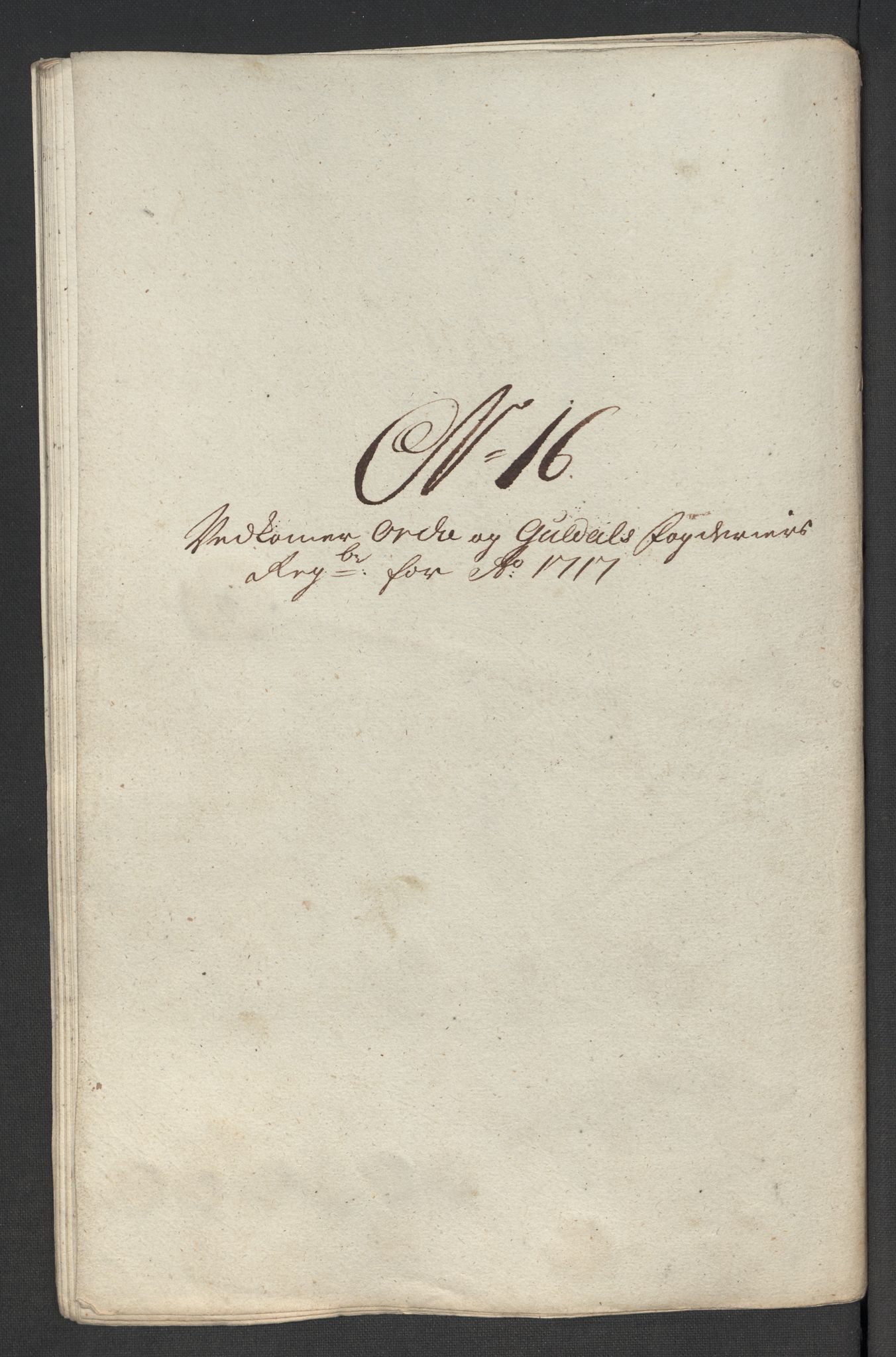 Rentekammeret inntil 1814, Reviderte regnskaper, Fogderegnskap, RA/EA-4092/R60/L3969: Fogderegnskap Orkdal og Gauldal, 1717, s. 191