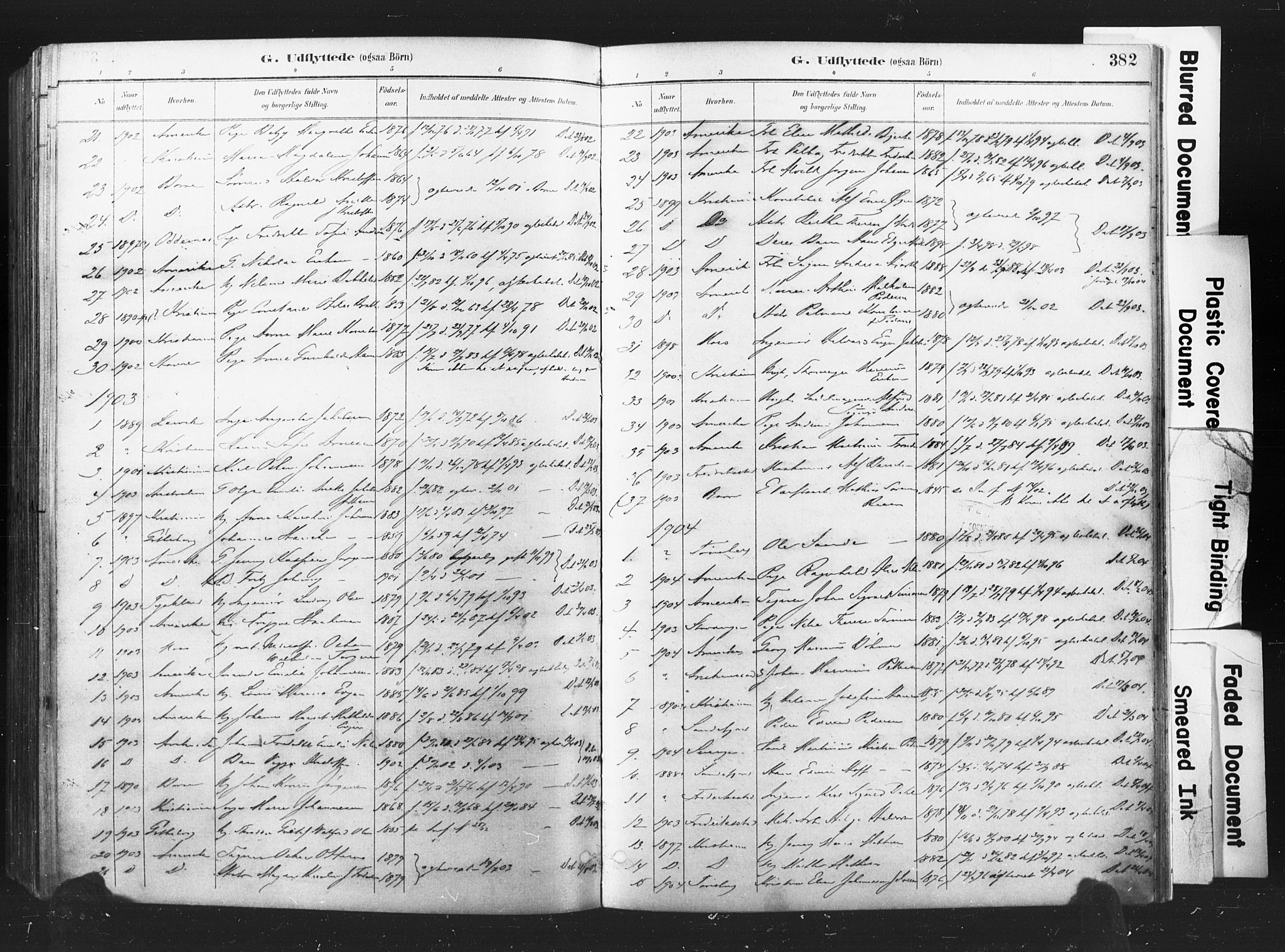 Horten kirkebøker, AV/SAKO-A-348/F/Fa/L0005: Ministerialbok nr. 5, 1896-1904, s. 382
