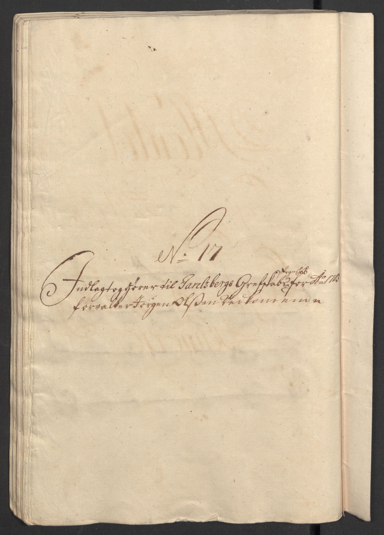 Rentekammeret inntil 1814, Reviderte regnskaper, Fogderegnskap, RA/EA-4092/R32/L1871: Fogderegnskap Jarlsberg grevskap, 1703-1705, s. 132
