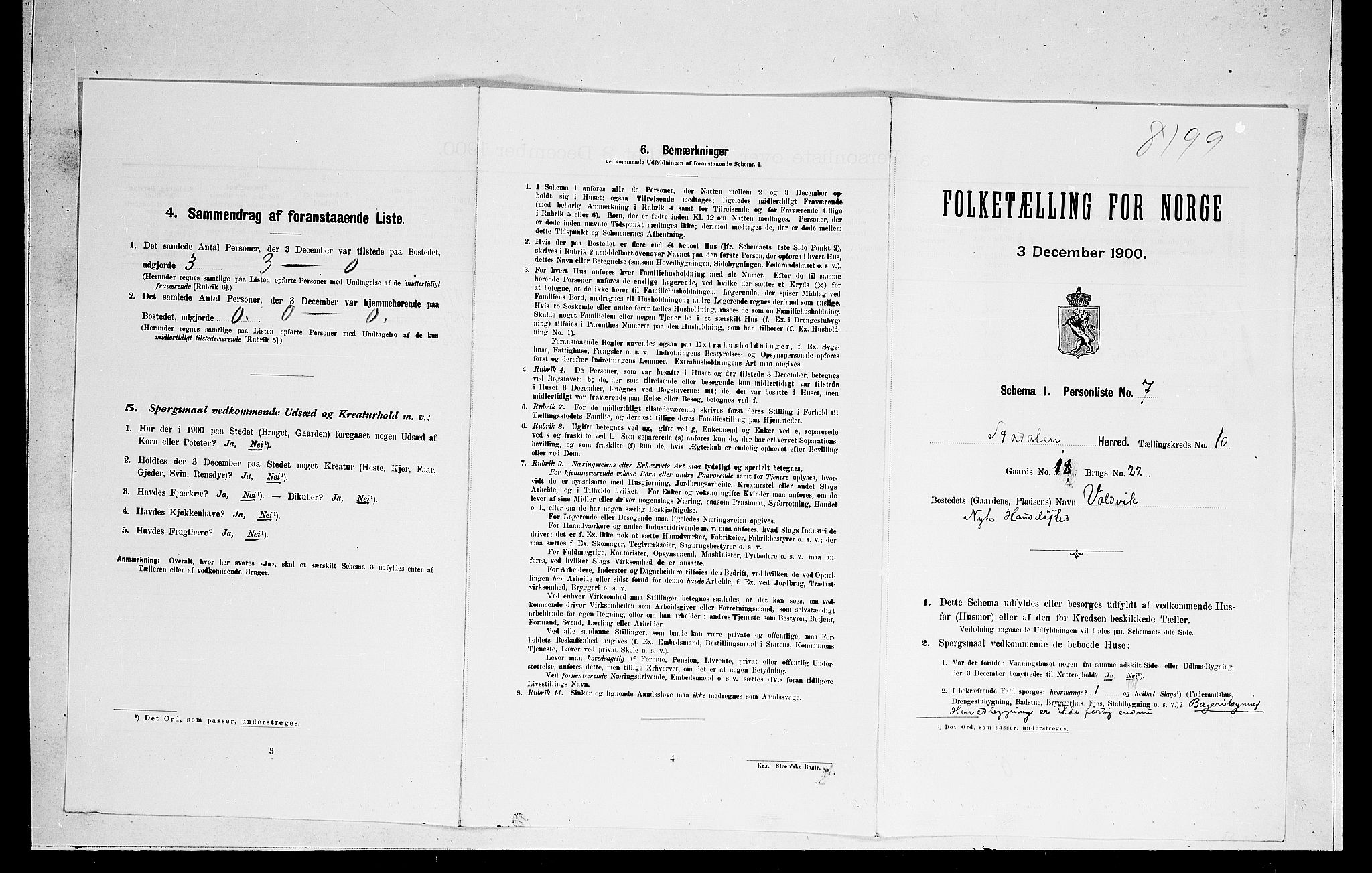 RA, Folketelling 1900 for 0614 Ådal herred, 1900, s. 673