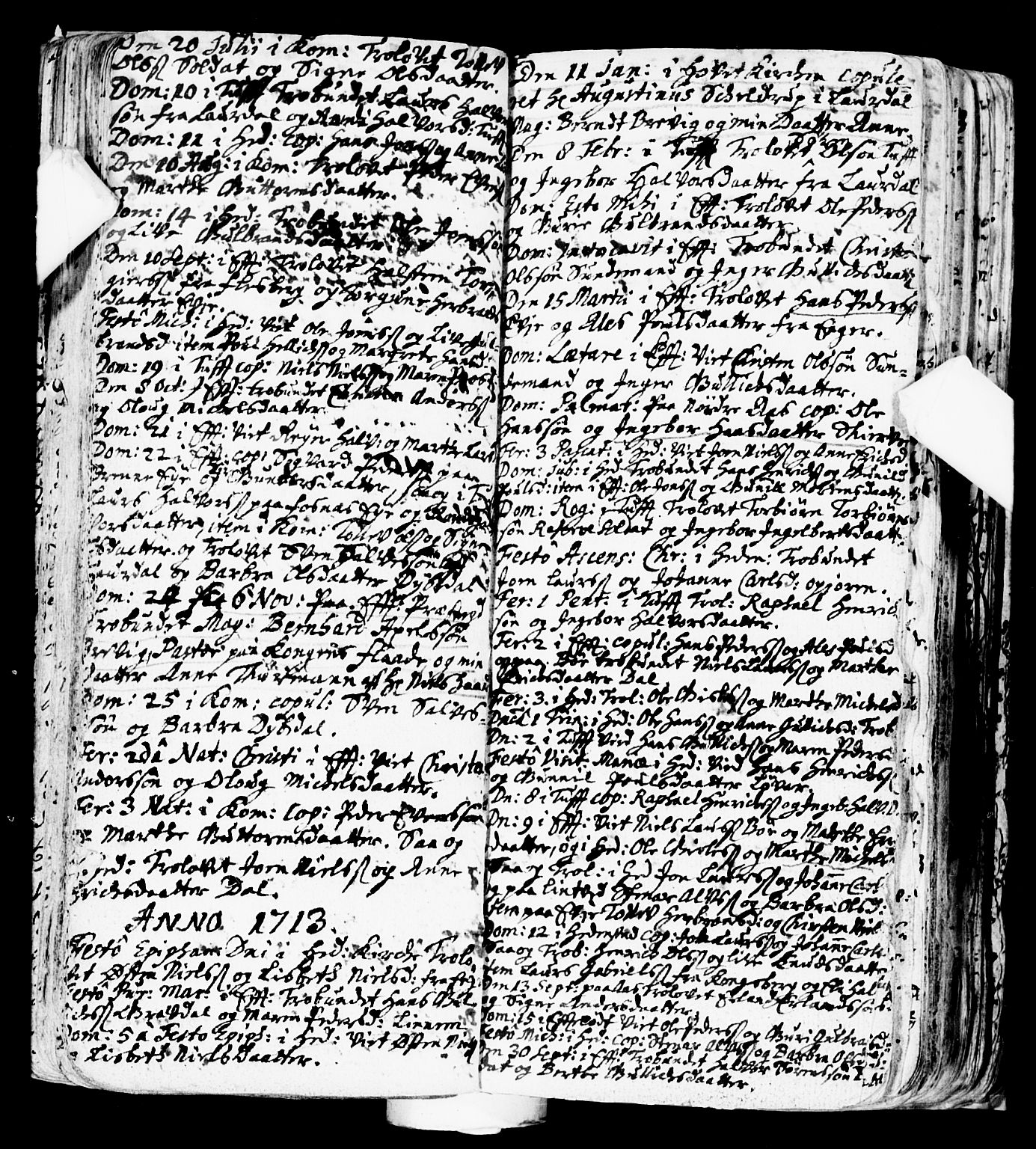 Sandsvær kirkebøker, SAKO/A-244/F/Fa/L0001: Ministerialbok nr. I 1, 1665-1725, s. 129