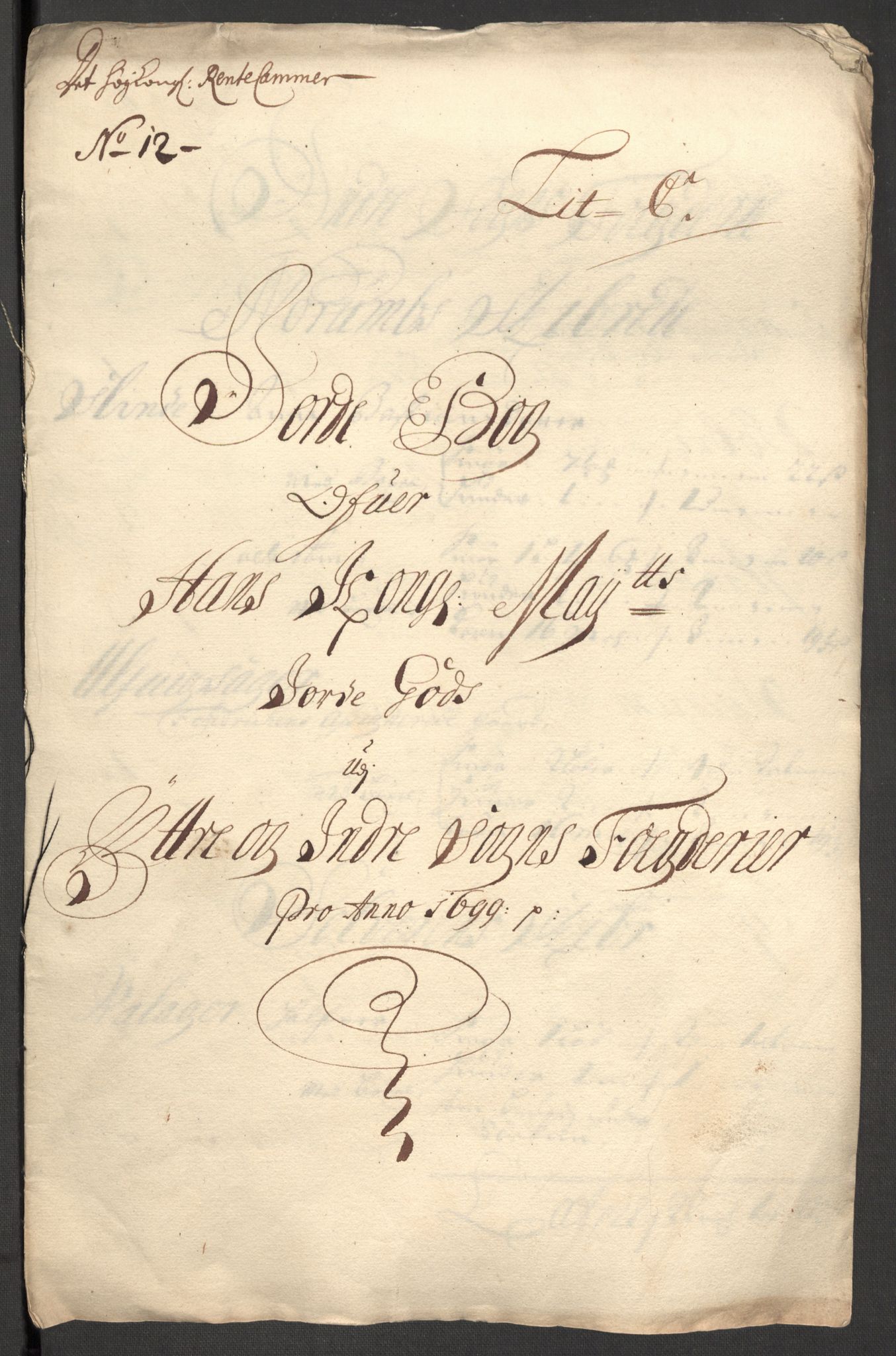 Rentekammeret inntil 1814, Reviderte regnskaper, Fogderegnskap, RA/EA-4092/R52/L3310: Fogderegnskap Sogn, 1698-1699, s. 391
