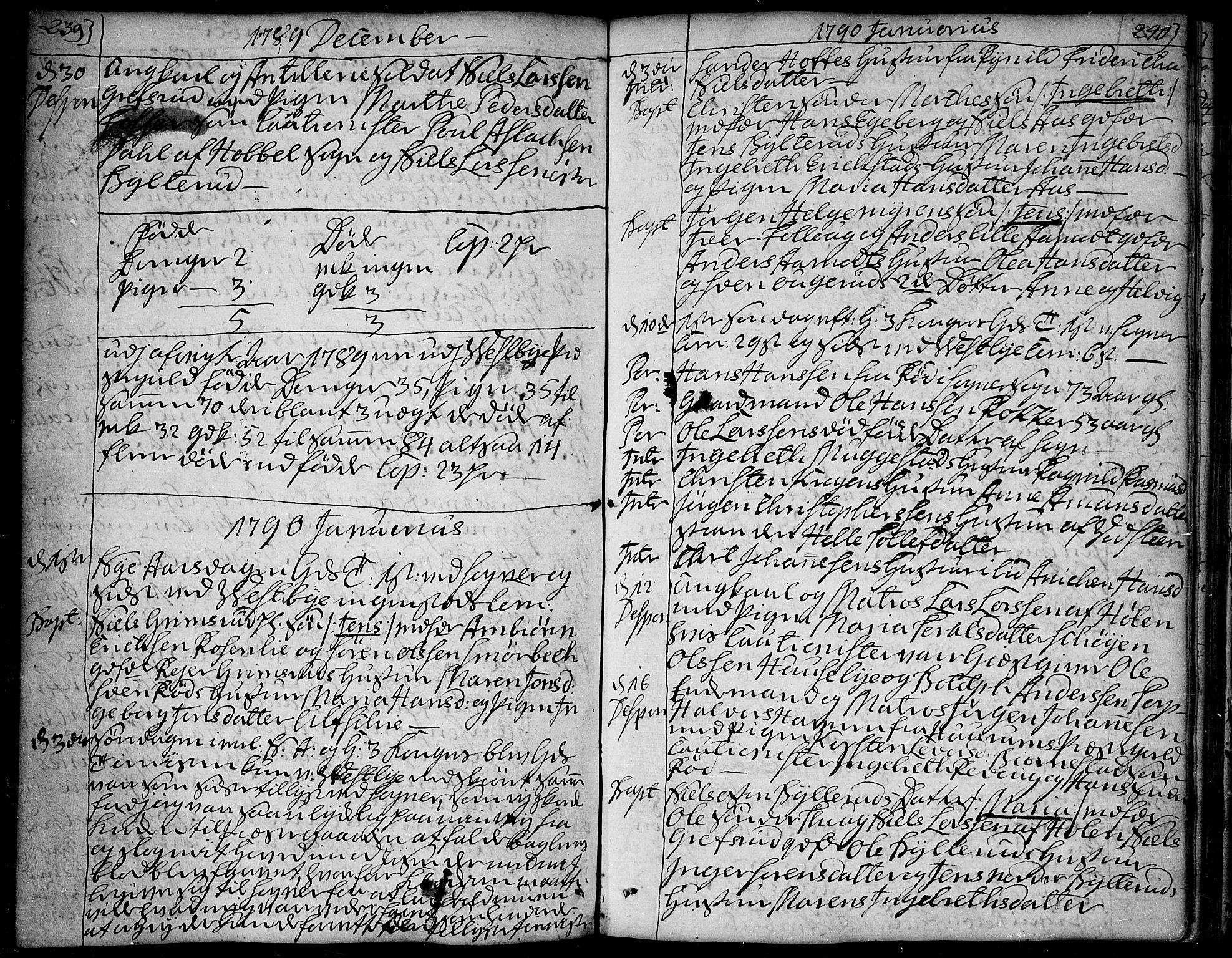 Vestby prestekontor Kirkebøker, AV/SAO-A-10893/F/Fa/L0003: Ministerialbok nr. I 3, 1779-1796, s. 239-240
