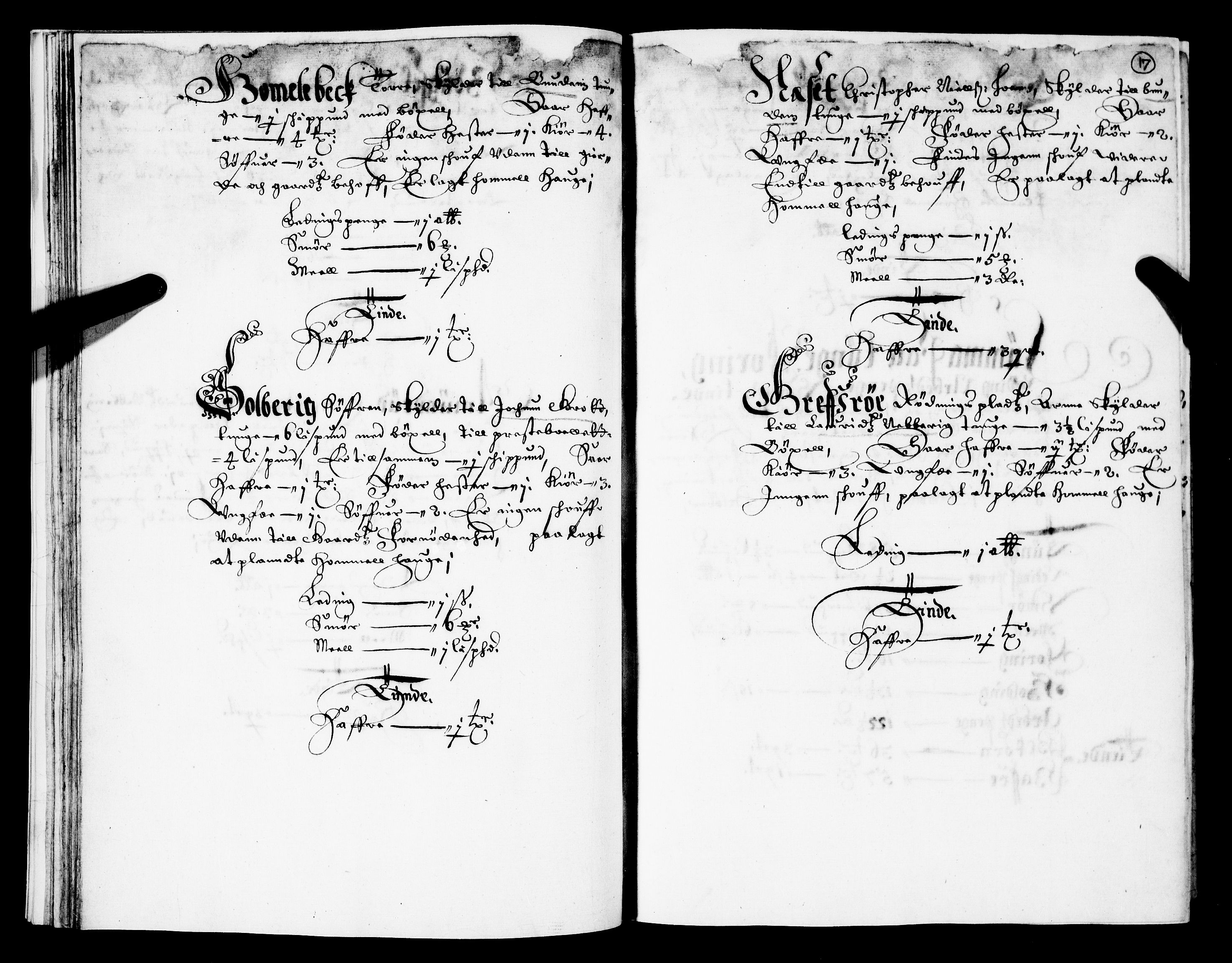 Rentekammeret inntil 1814, Realistisk ordnet avdeling, AV/RA-EA-4070/N/Nb/Nba/L0023: Eiker len, 1667, s. 16b-17a