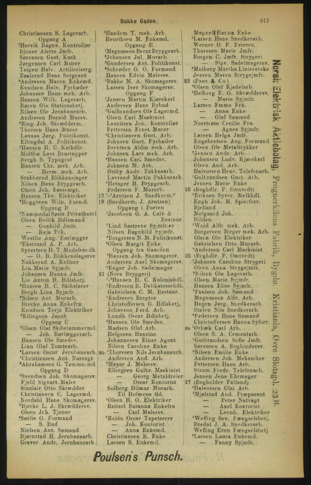 Kristiania/Oslo adressebok, PUBL/-, 1900, s. 811