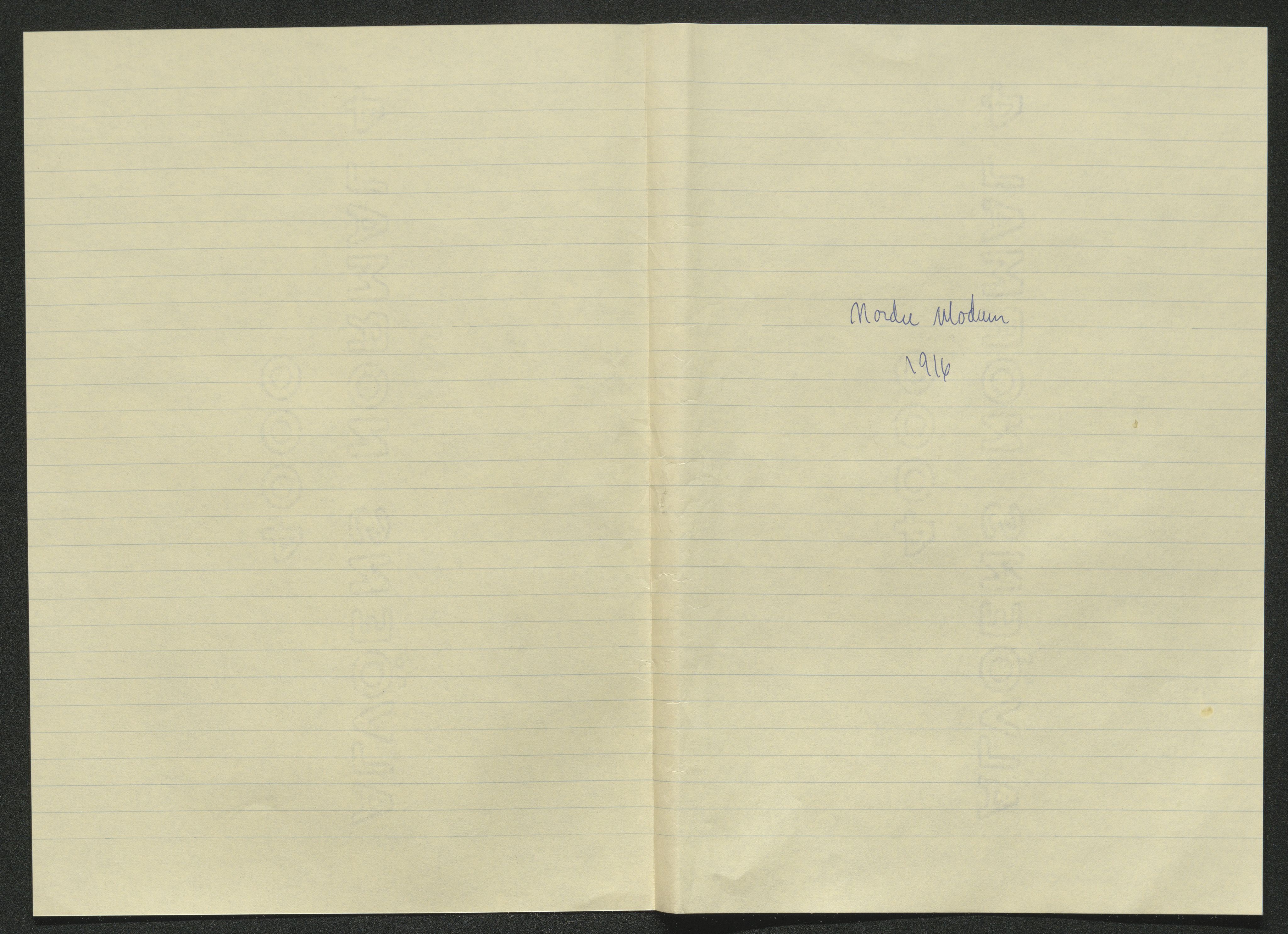 Eiker, Modum og Sigdal sorenskriveri, SAKO/A-123/H/Ha/Hab/L0038: Dødsfallsmeldinger, 1916-1917, s. 2
