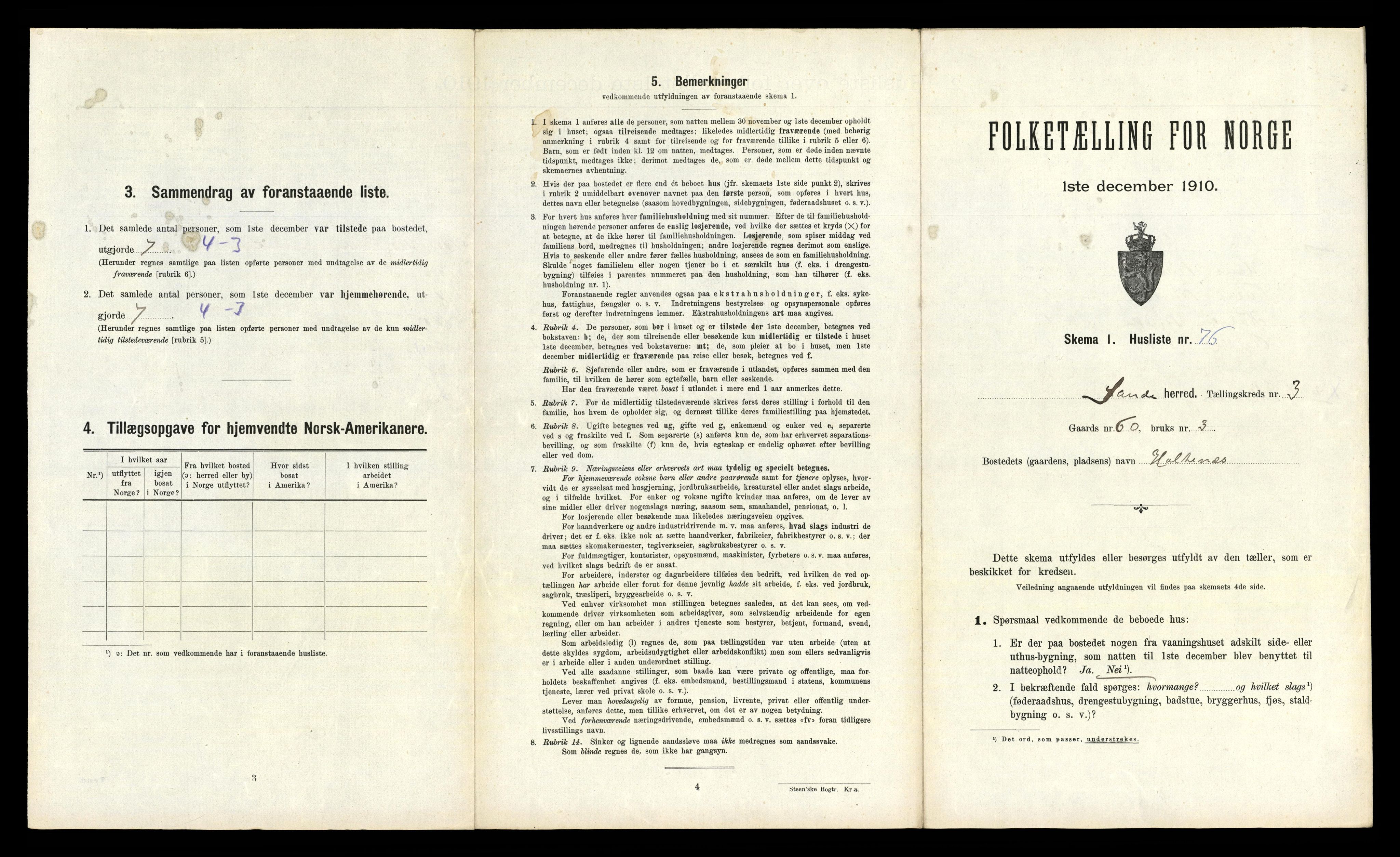 RA, Folketelling 1910 for 0713 Sande herred, 1910, s. 571