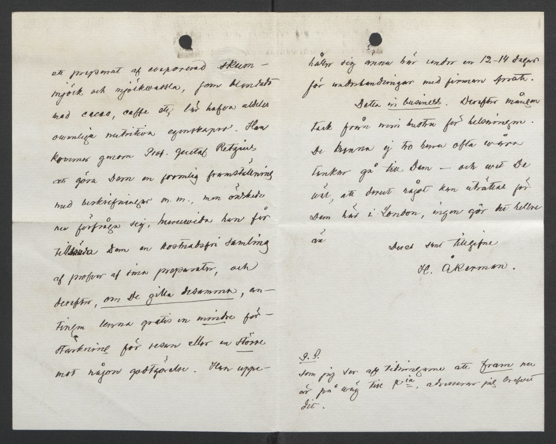 Arbeidskomitéen for Fridtjof Nansens polarekspedisjon, AV/RA-PA-0061/D/L0004: Innk. brev og telegrammer vedr. proviant og utrustning, 1892-1893, s. 592