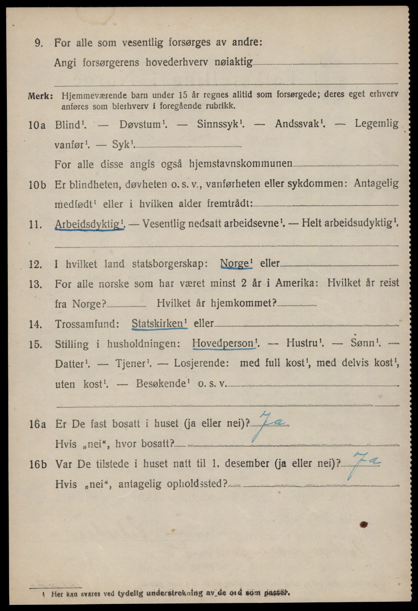 SAT, Folketelling 1920 for 1535 Vestnes herred, 1920, s. 3896