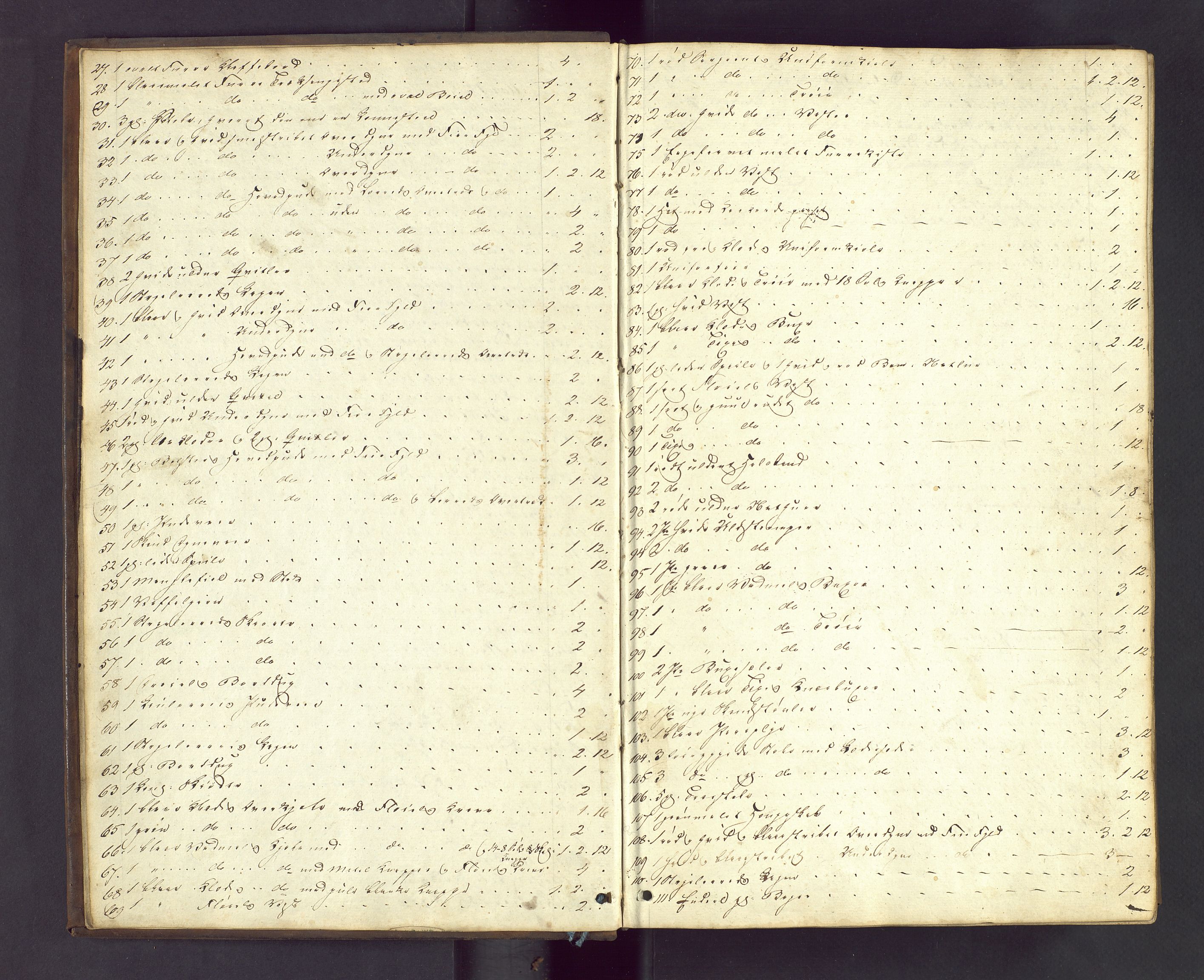 Stavanger byfogd, AV/SAST-A-101408/001/5/50/503BA/L0001: Registreringsprotokoll, 1837-1846
