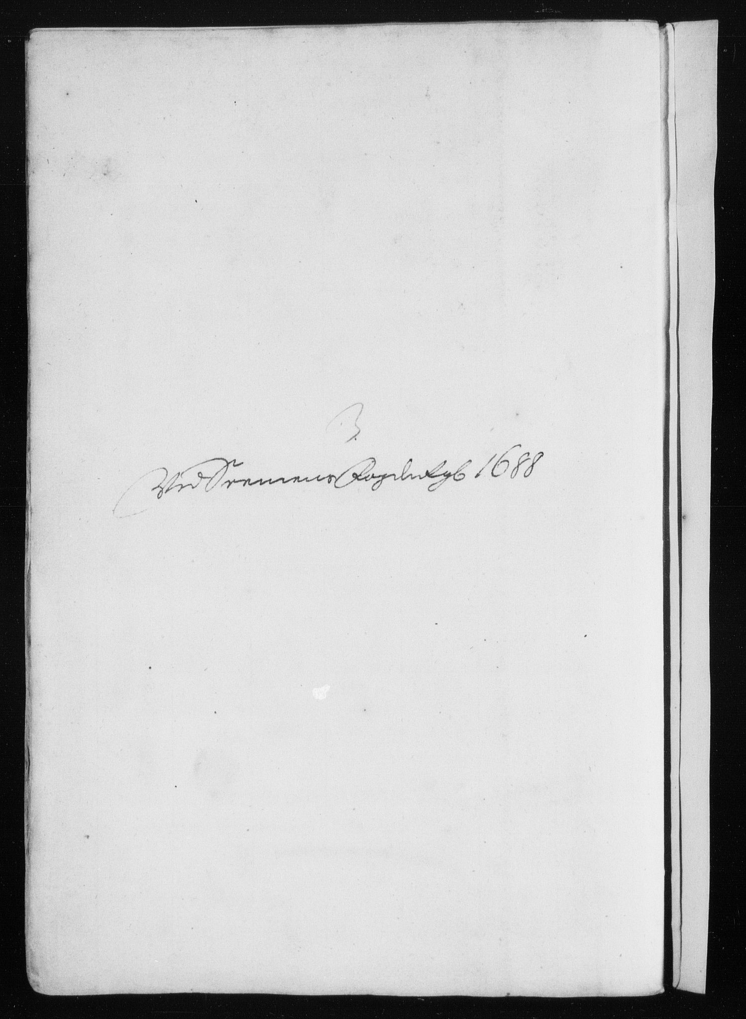 Rentekammeret inntil 1814, Reviderte regnskaper, Stiftamtstueregnskaper, Trondheim stiftamt og Nordland amt, AV/RA-EA-6044/R/Rh/L0012: Nordland amt, 1688