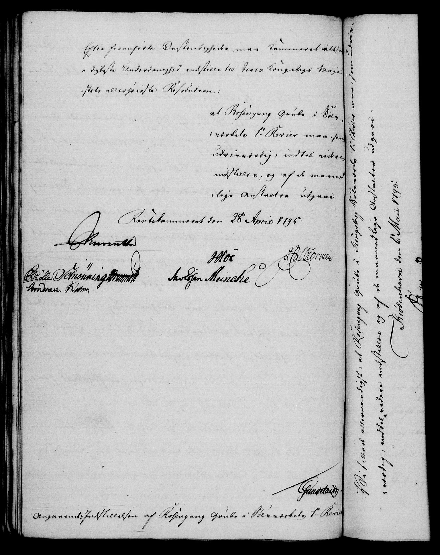 Rentekammeret, Renteskriverkontorene, AV/RA-EA-3115/M/Mf/Mfb/L0002: Relasjons- og resolusjonsprotokoll med register (merket RK 54.8), 1793-1795