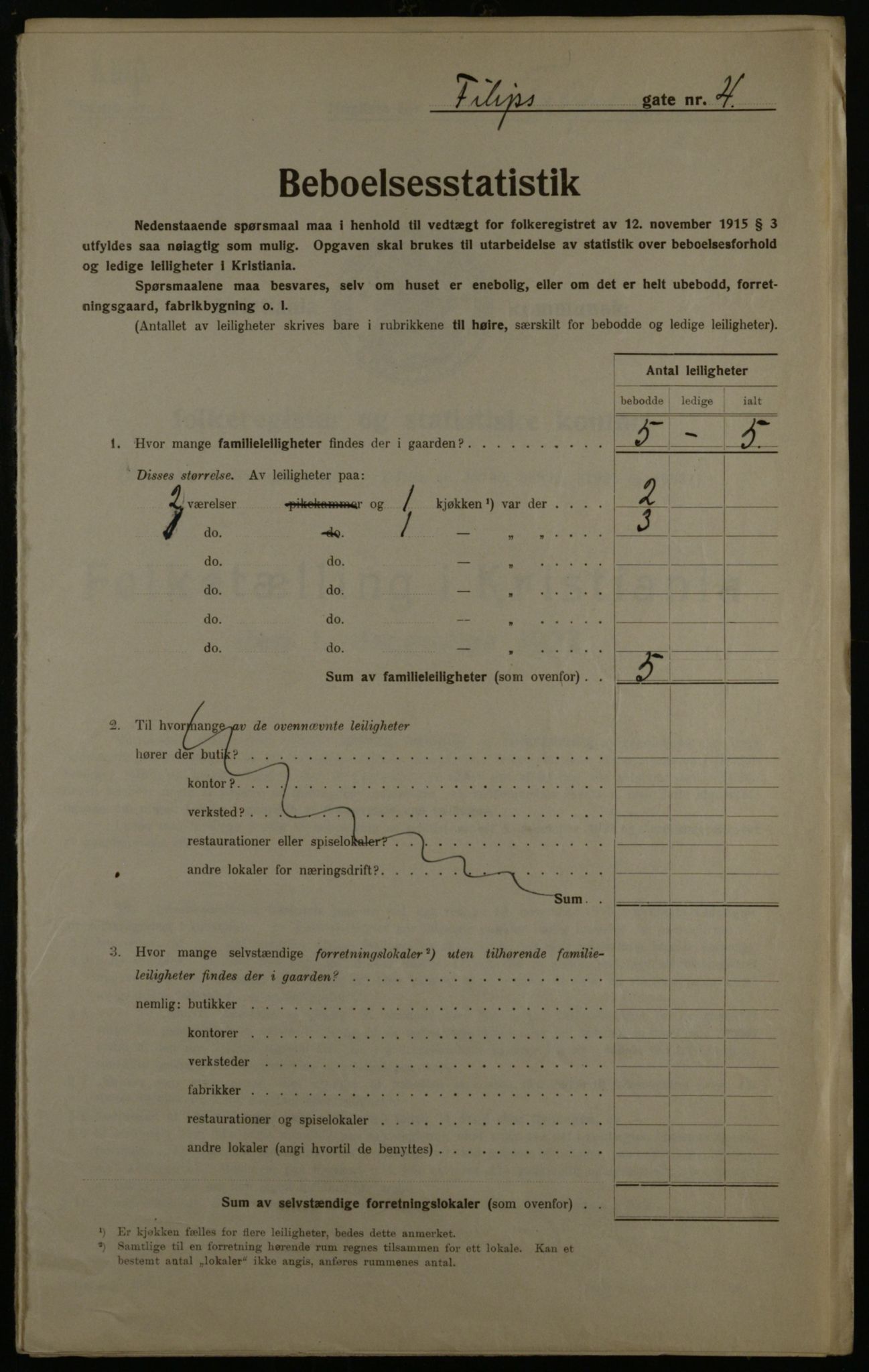 OBA, Kommunal folketelling 1.12.1923 for Kristiania, 1923, s. 27341