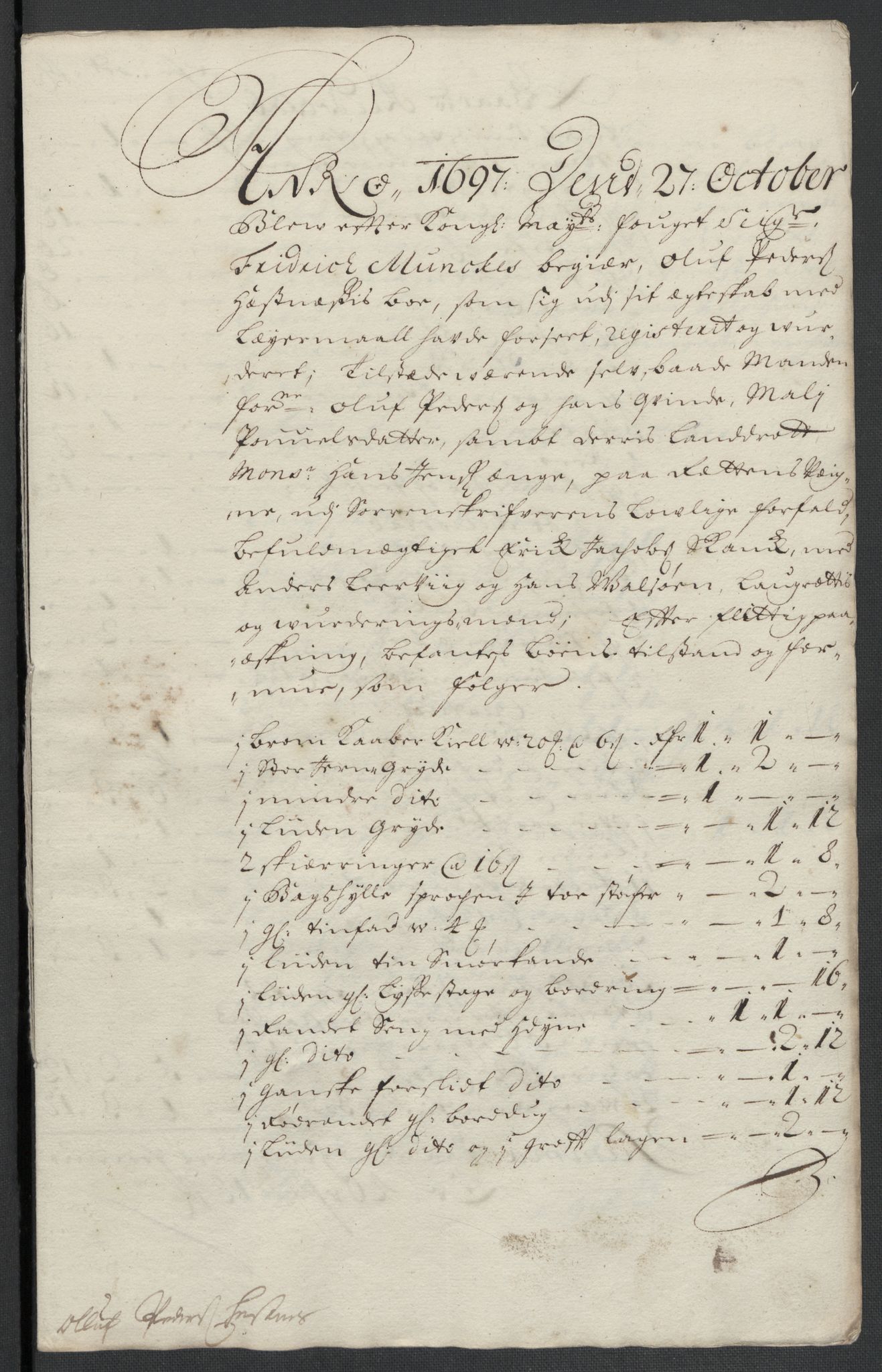 Rentekammeret inntil 1814, Reviderte regnskaper, Fogderegnskap, AV/RA-EA-4092/R56/L3737: Fogderegnskap Nordmøre, 1697-1698, s. 116