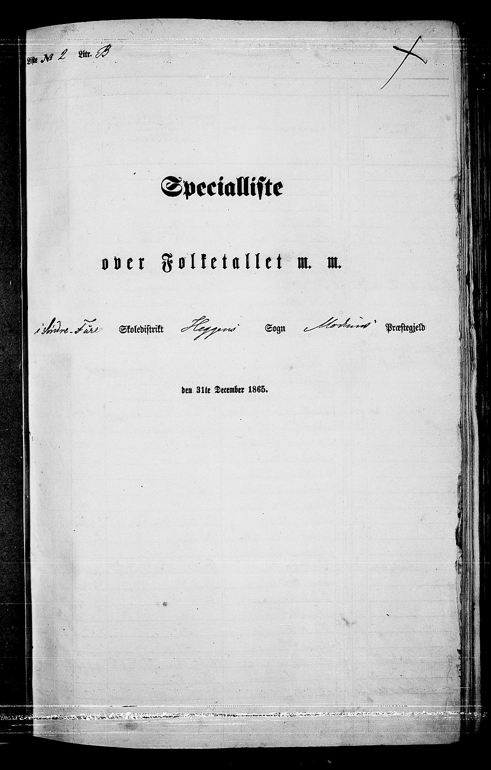 RA, Folketelling 1865 for 0623P Modum prestegjeld, 1865, s. 46