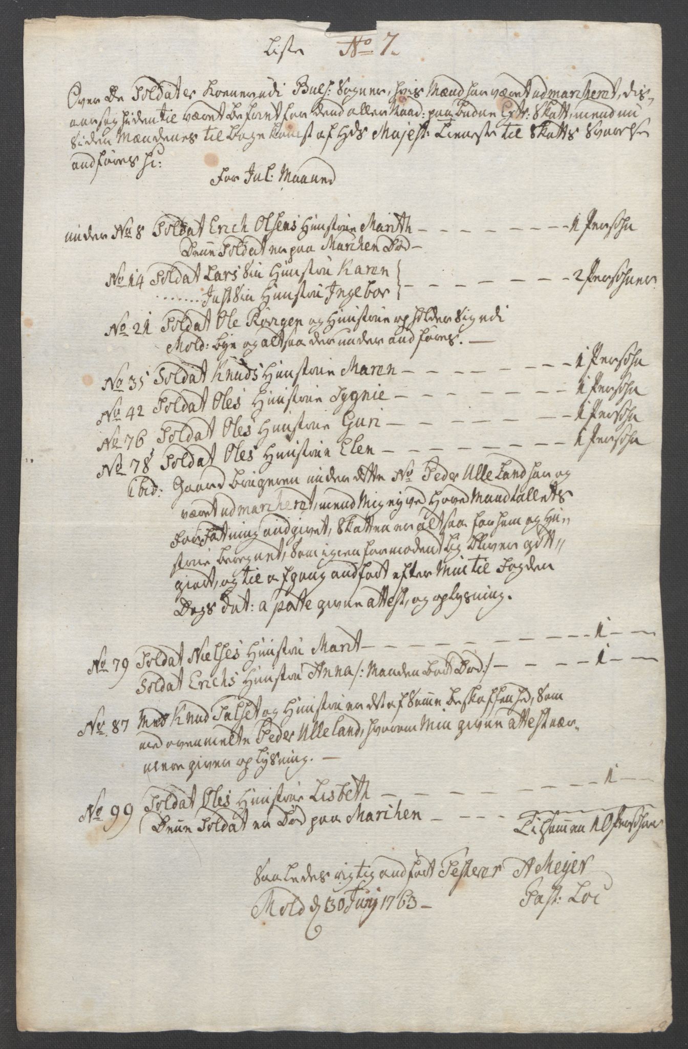 Rentekammeret inntil 1814, Reviderte regnskaper, Fogderegnskap, RA/EA-4092/R55/L3730: Ekstraskatten Romsdal, 1762-1763, s. 375