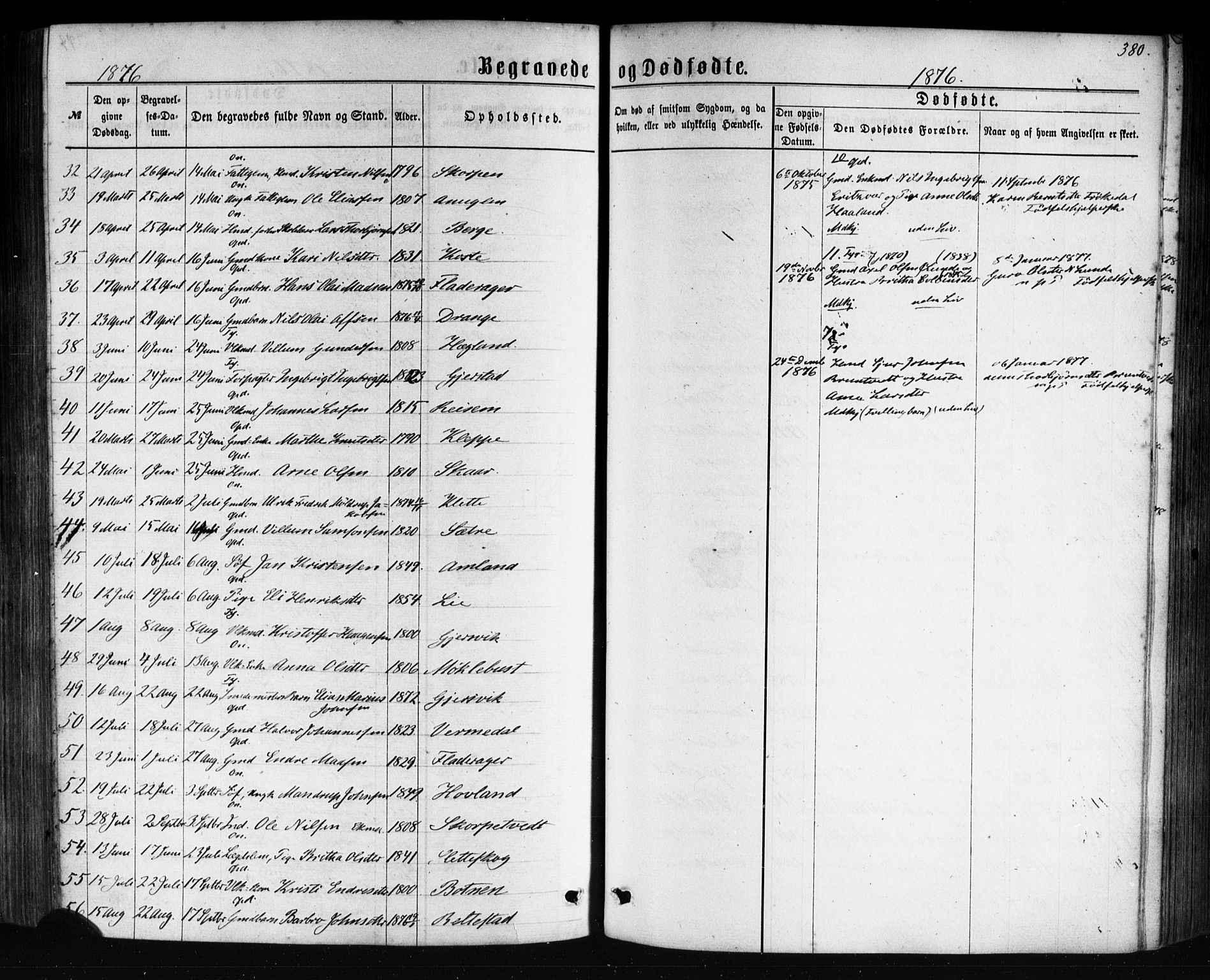 Tysnes sokneprestembete, AV/SAB-A-78601/H/Haa: Ministerialbok nr. A 12, 1872-1886, s. 380