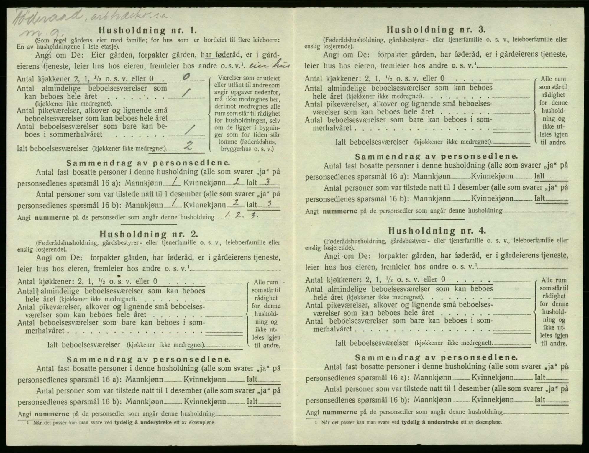 SAB, Folketelling 1920 for 1211 Etne herred, 1920, s. 345
