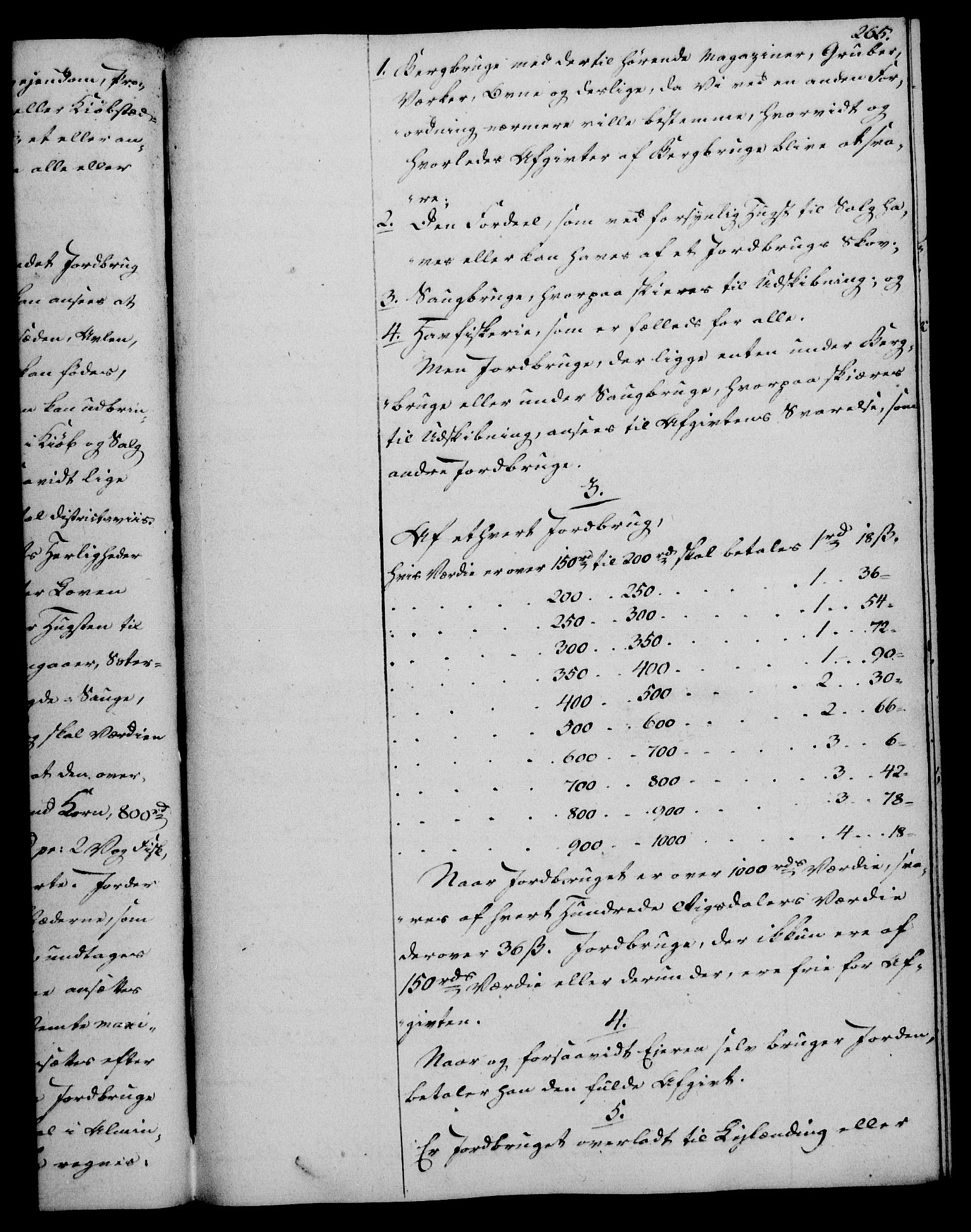 Rentekammeret, Kammerkanselliet, RA/EA-3111/G/Gg/Gga/L0017: Norsk ekspedisjonsprotokoll med register (merket RK 53.17), 1801-1803, s. 265