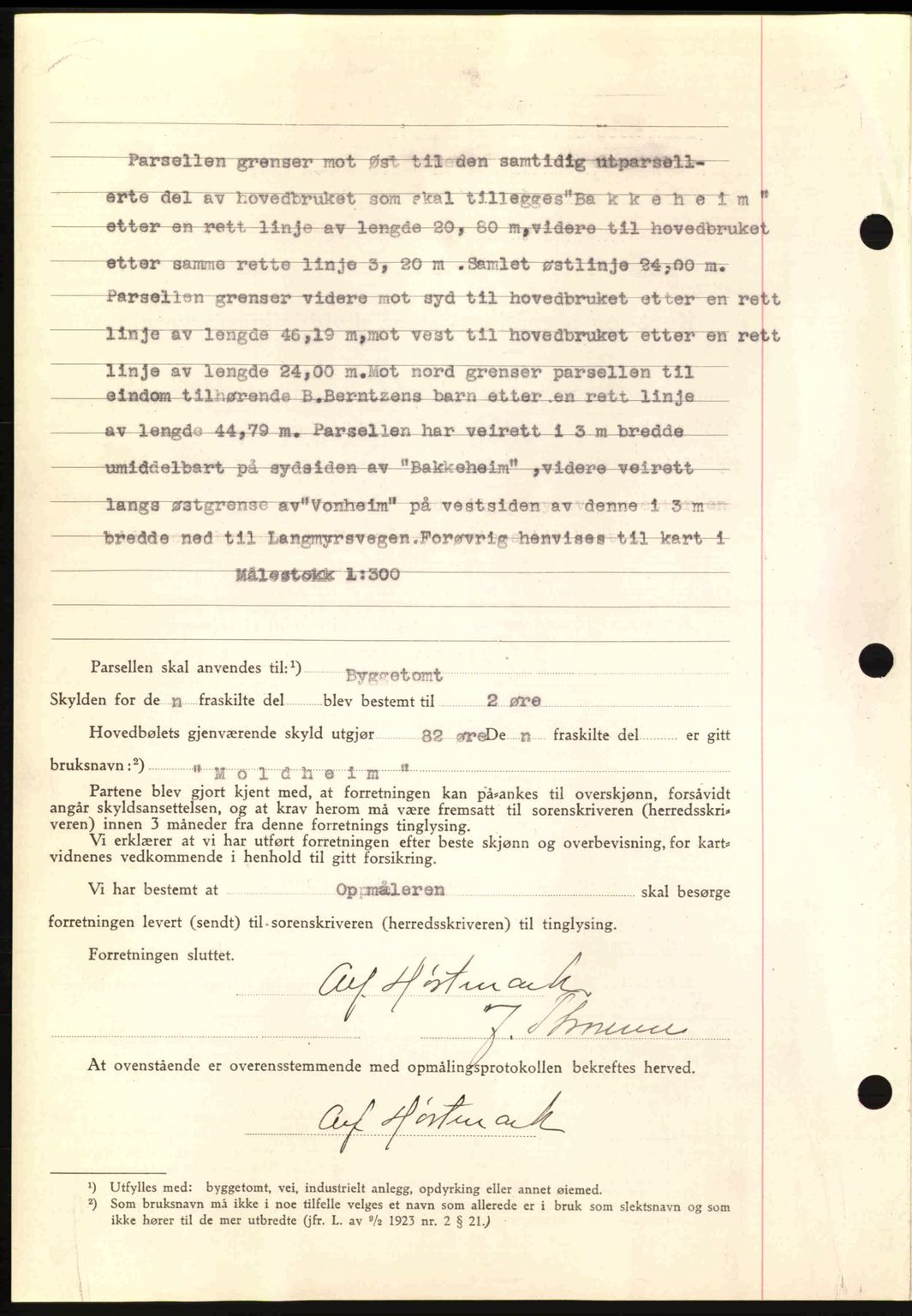 Romsdal sorenskriveri, AV/SAT-A-4149/1/2/2C: Pantebok nr. A11, 1941-1942, Dagboknr: 2307/1941