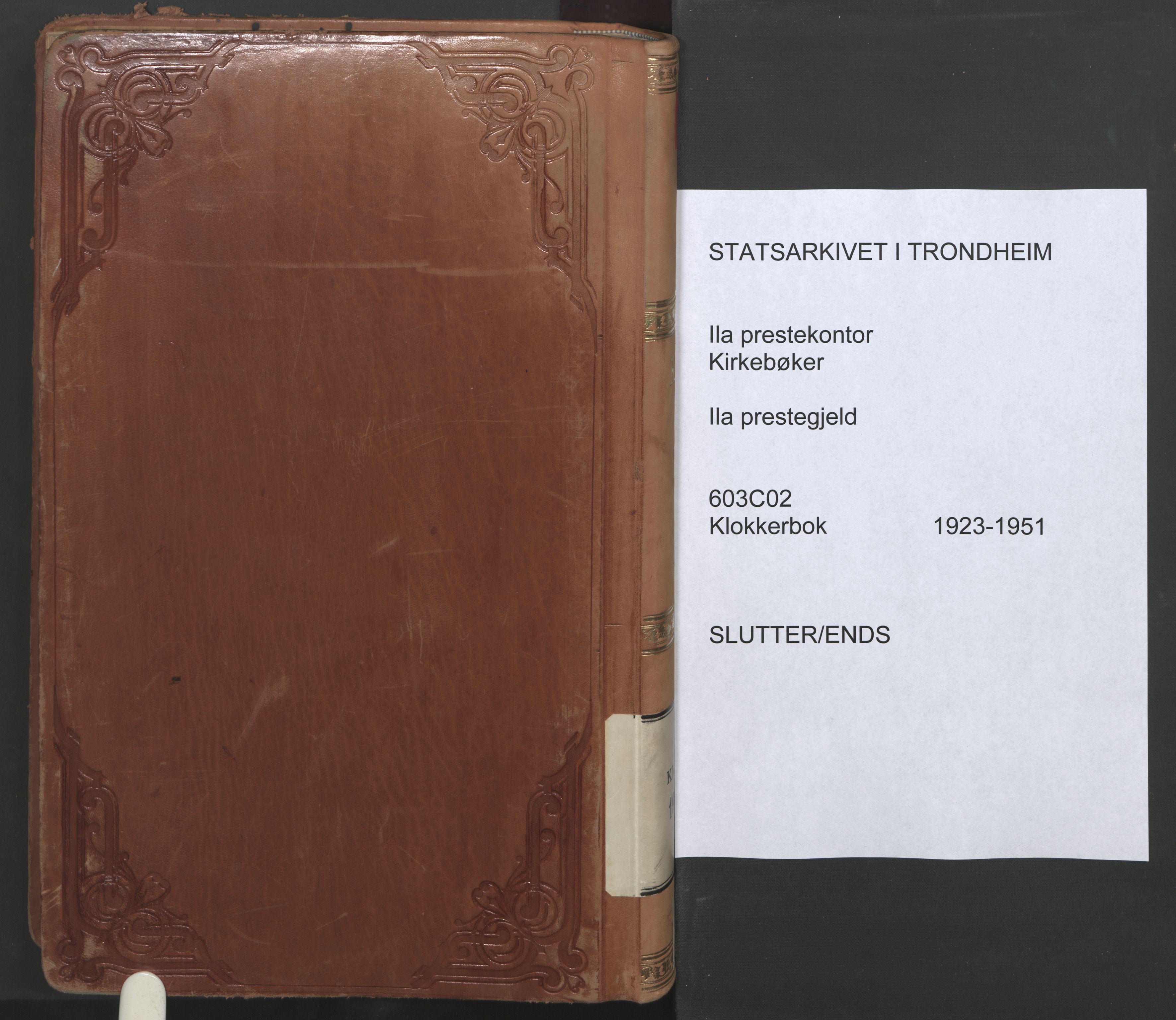 Ministerialprotokoller, klokkerbøker og fødselsregistre - Sør-Trøndelag, SAT/A-1456/603/L0174: Klokkerbok nr. 603C02, 1923-1951, s. 254