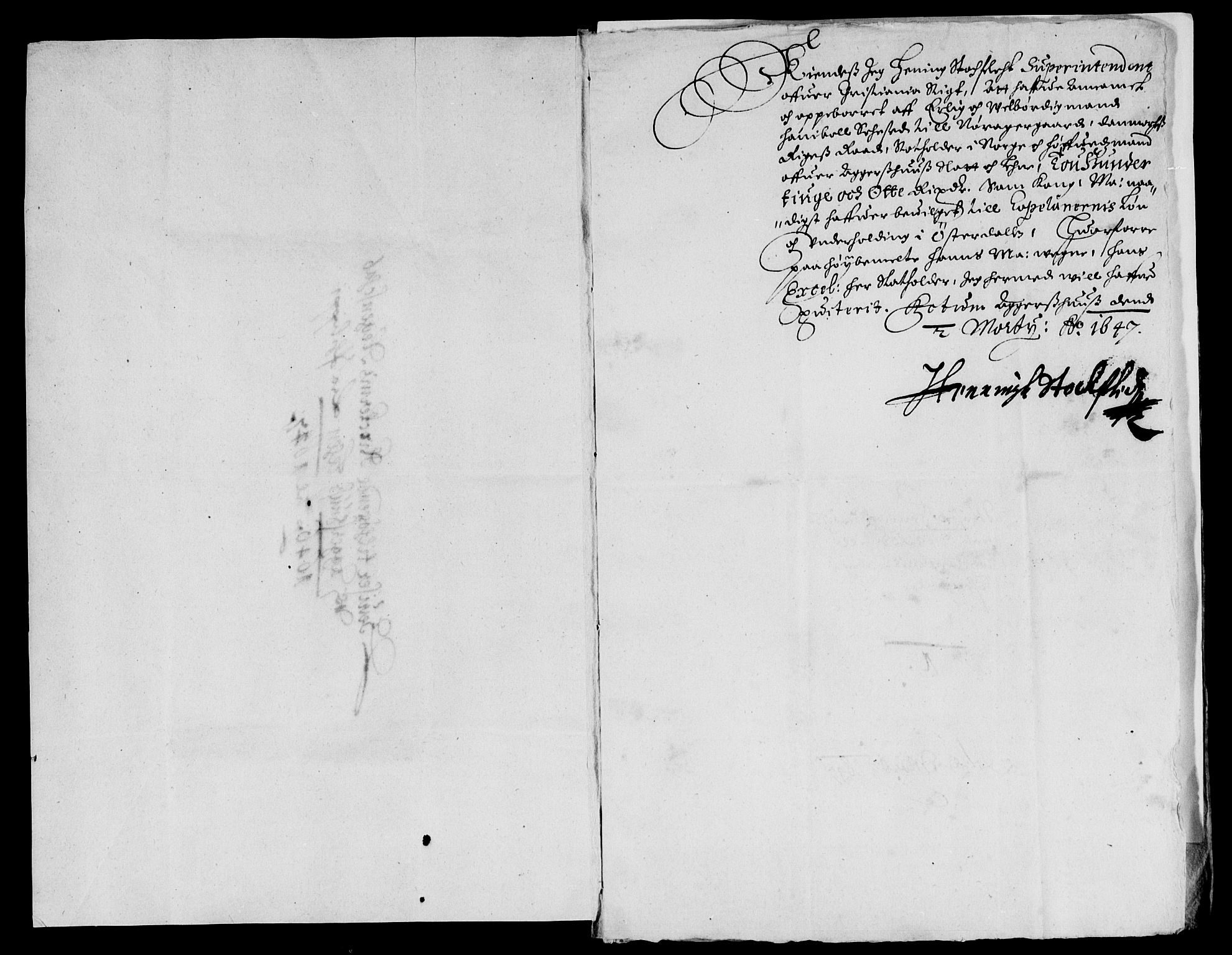 Rentekammeret inntil 1814, Reviderte regnskaper, Lensregnskaper, AV/RA-EA-5023/R/Rb/Rba/L0190: Akershus len, 1645-1647