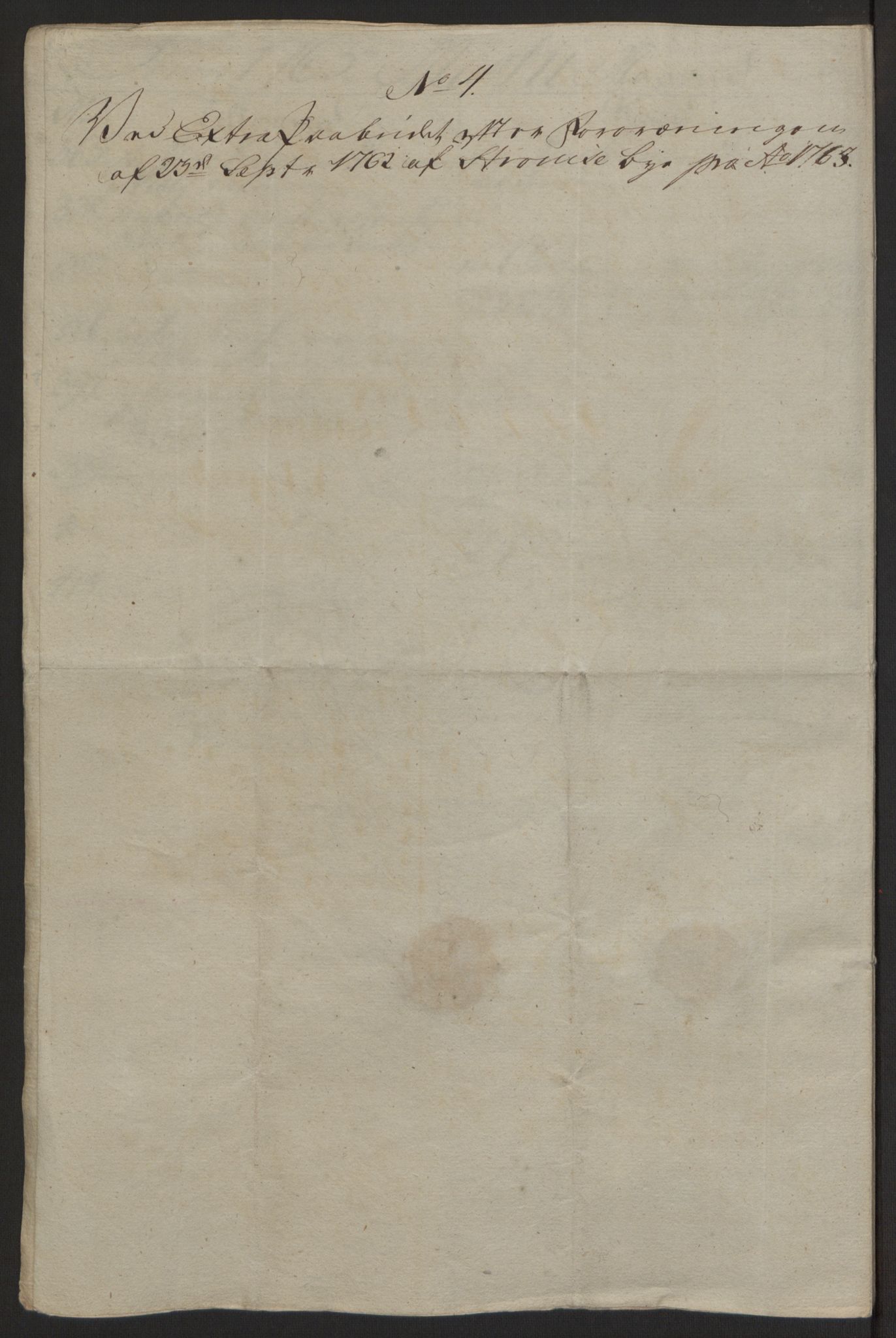 Rentekammeret inntil 1814, Reviderte regnskaper, Byregnskaper, AV/RA-EA-4066/R/Rg/L0144/0001: [G4] Kontribusjonsregnskap / Ekstraskatt, 1762-1767, s. 130