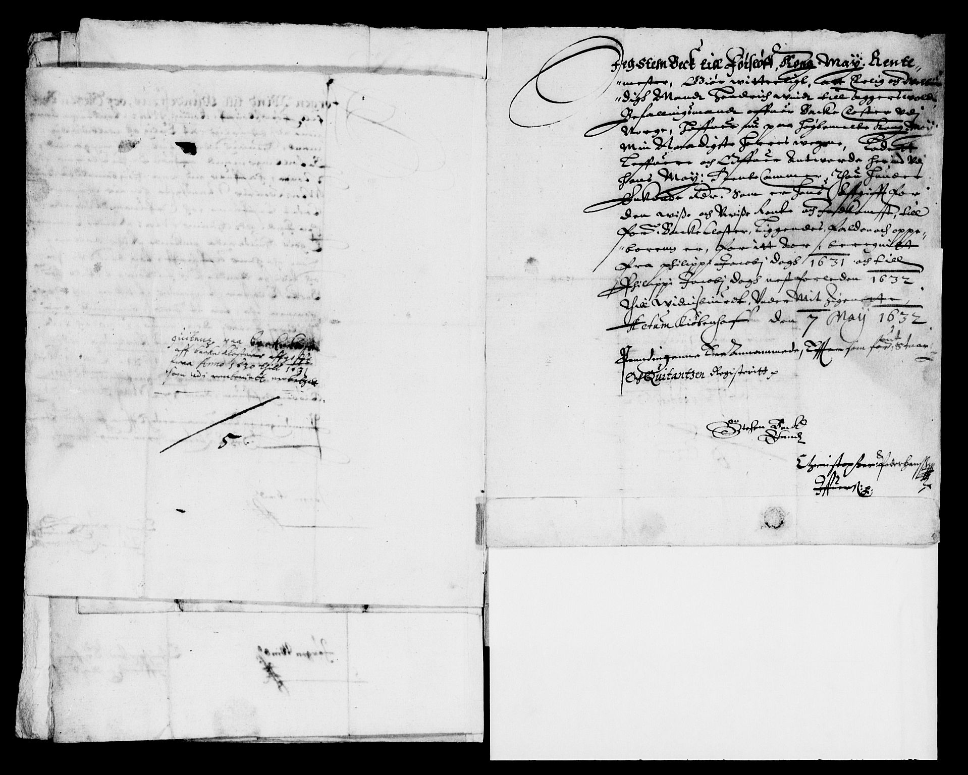 Rentekammeret inntil 1814, Reviderte regnskaper, Lensregnskaper, AV/RA-EA-5023/R/Rb/Rby/L0001: Reins kloster len; Bakke kloster len, 1564-1652