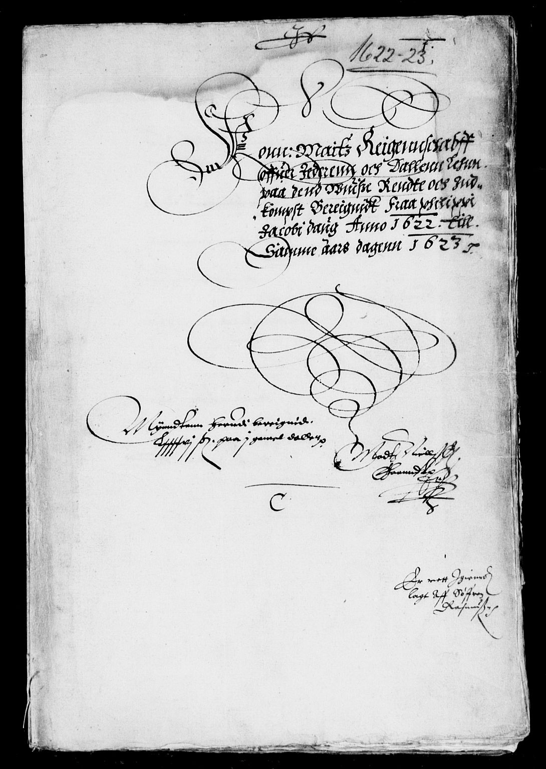 Rentekammeret inntil 1814, Reviderte regnskaper, Lensregnskaper, AV/RA-EA-5023/R/Rb/Rbs/L0009: Stavanger len, 1616-1623