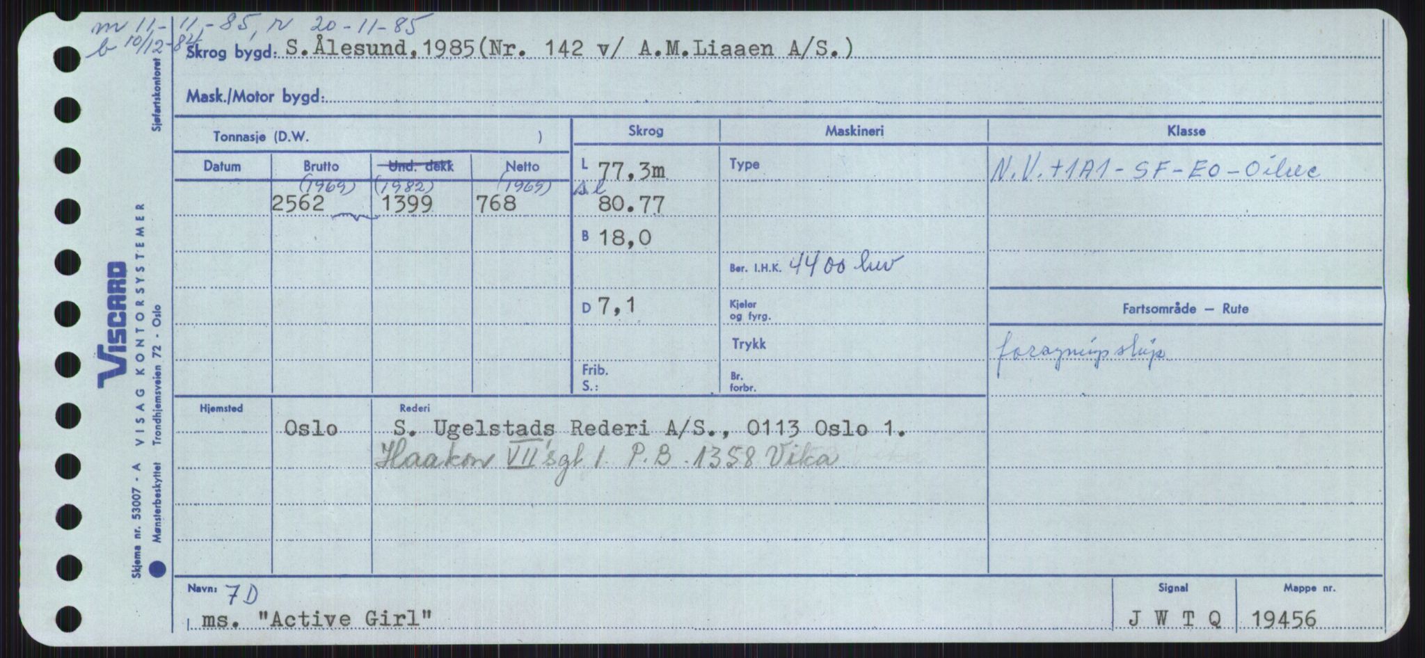 Sjøfartsdirektoratet med forløpere, Skipsmålingen, AV/RA-S-1627/H/Ha/L0001/0001: Fartøy, A-Eig / Fartøy A-Bjøn, s. 17