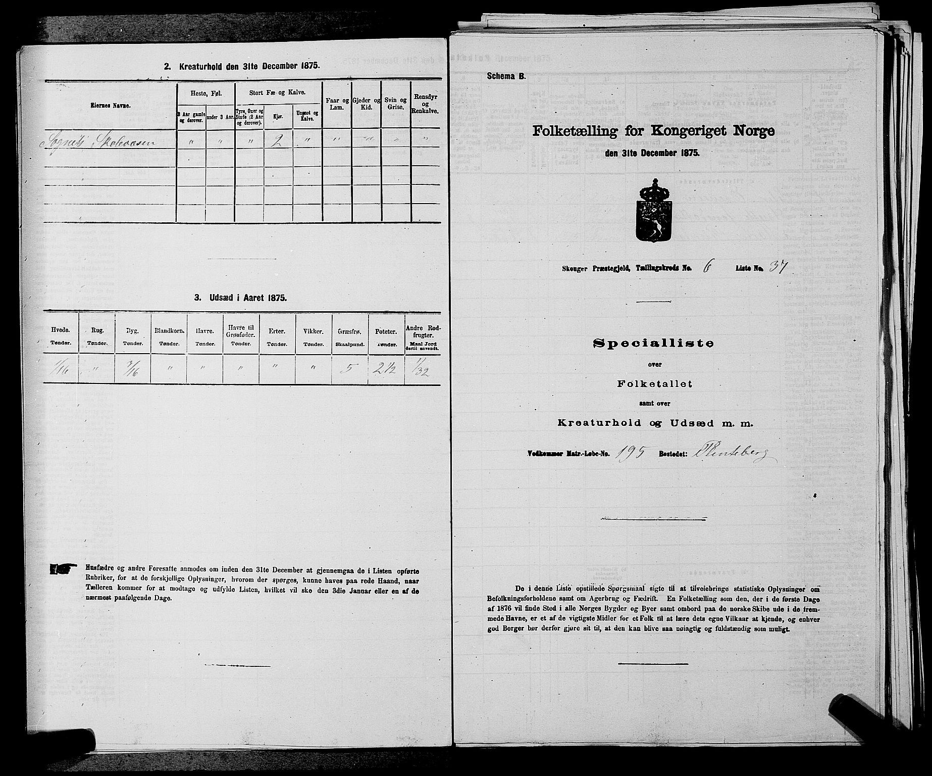 SAKO, Folketelling 1875 for 0712P Skoger prestegjeld, 1875, s. 904