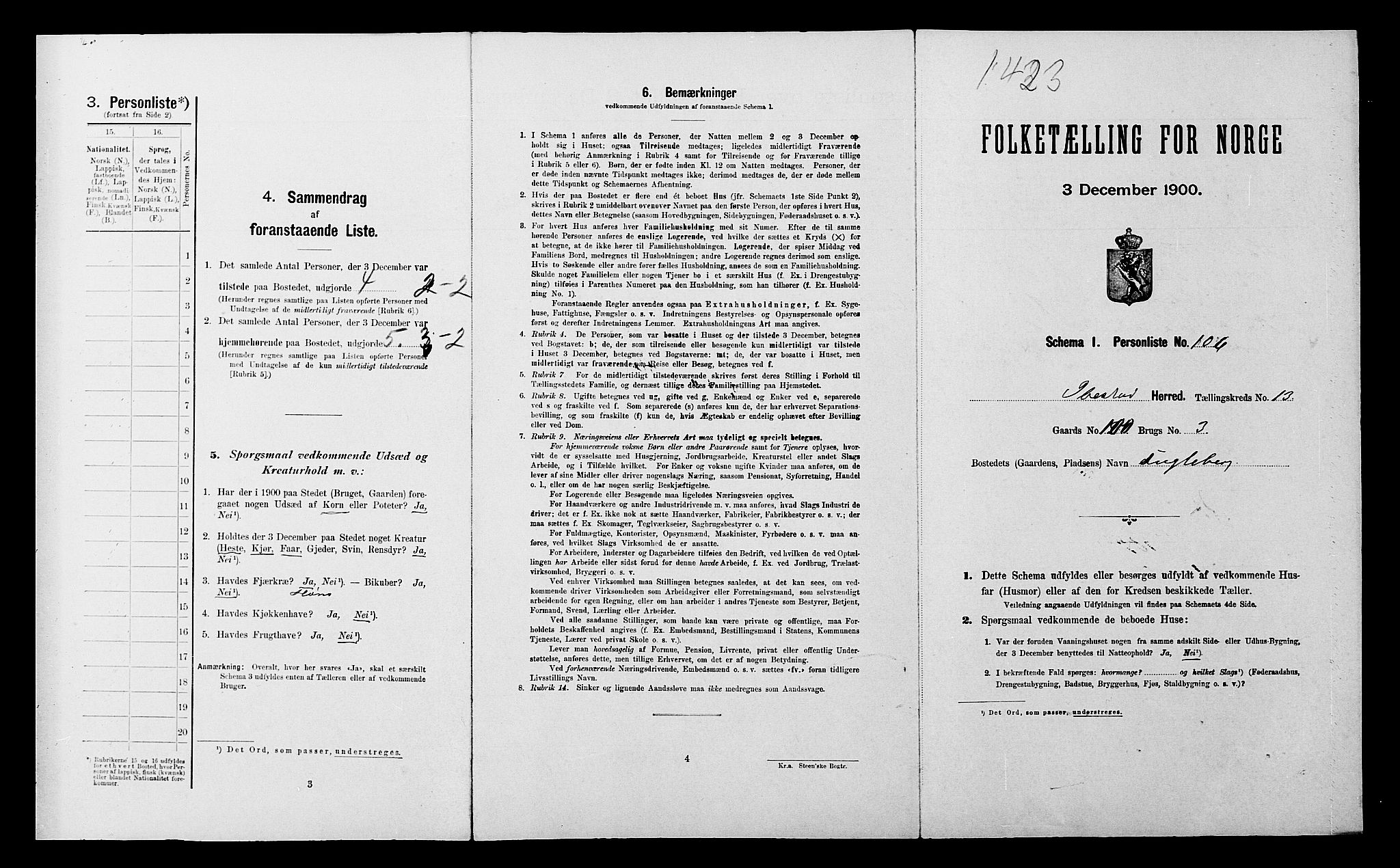 SATØ, Folketelling 1900 for 1917 Ibestad herred, 1900, s. 1857