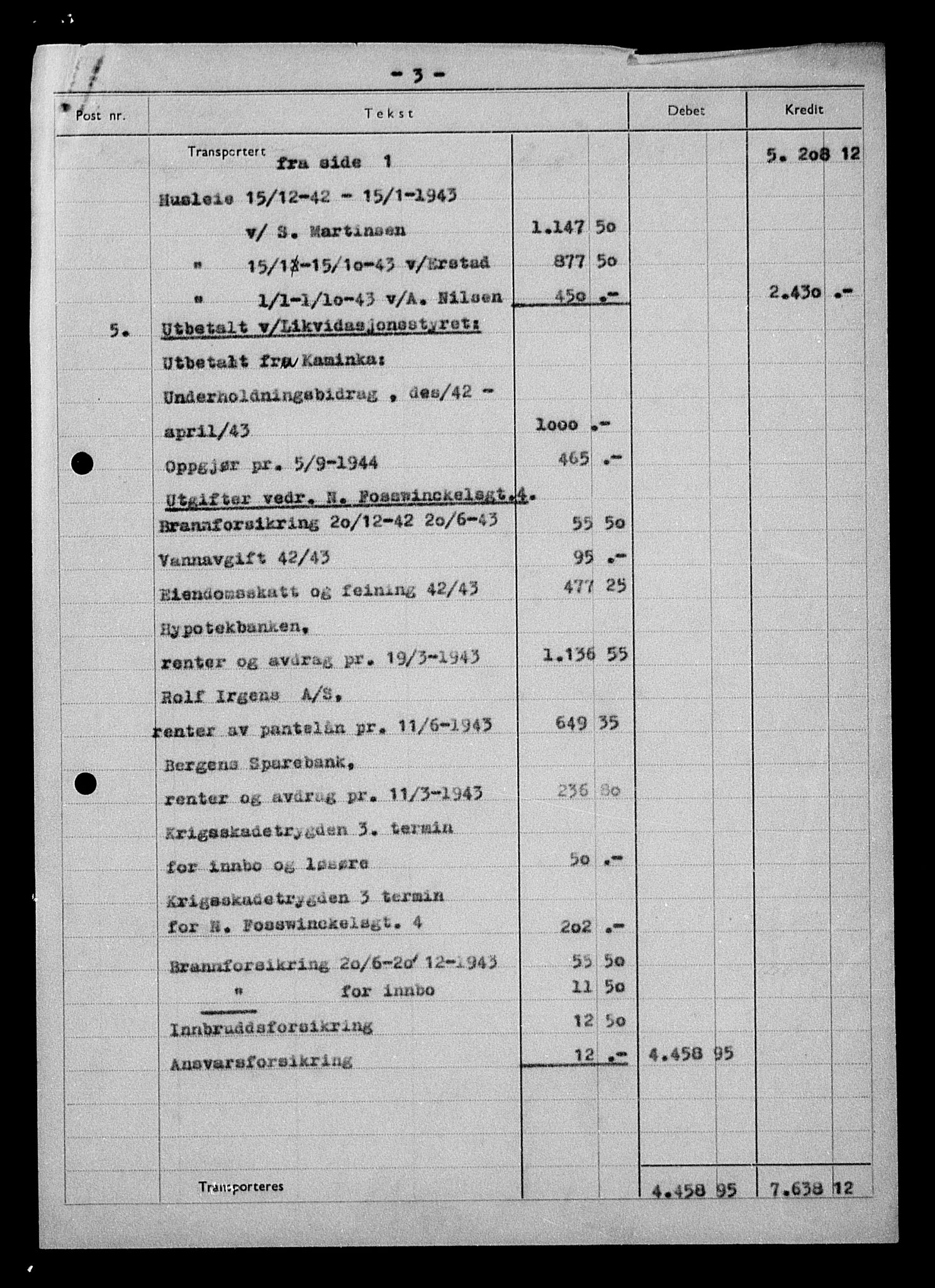 Justisdepartementet, Tilbakeføringskontoret for inndratte formuer, AV/RA-S-1564/H/Hc/Hcd/L1001: --, 1945-1947, s. 6