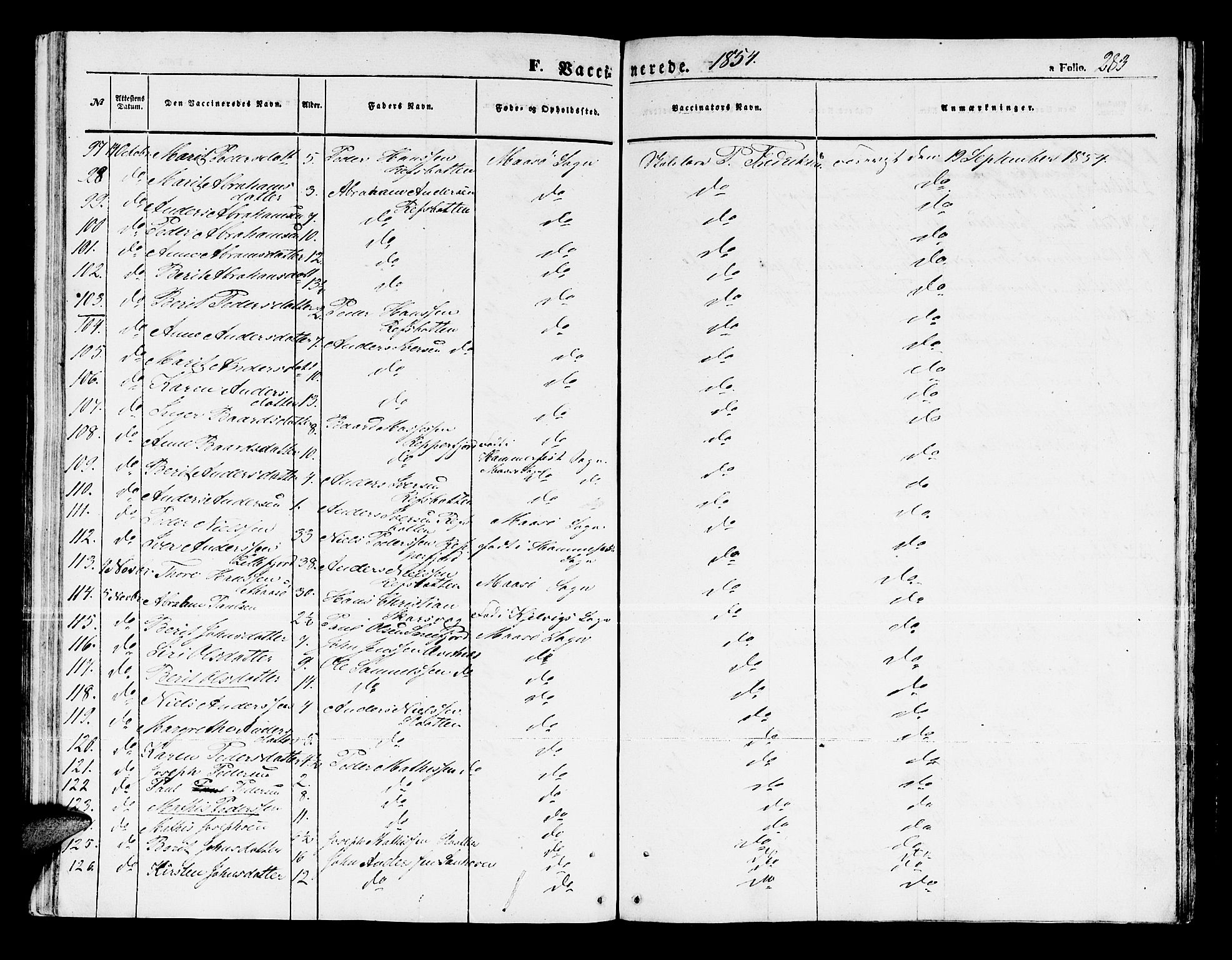 Måsøy sokneprestkontor, AV/SATØ-S-1348/H/Hb/L0001klokker: Klokkerbok nr. 1, 1852-1877, s. 283