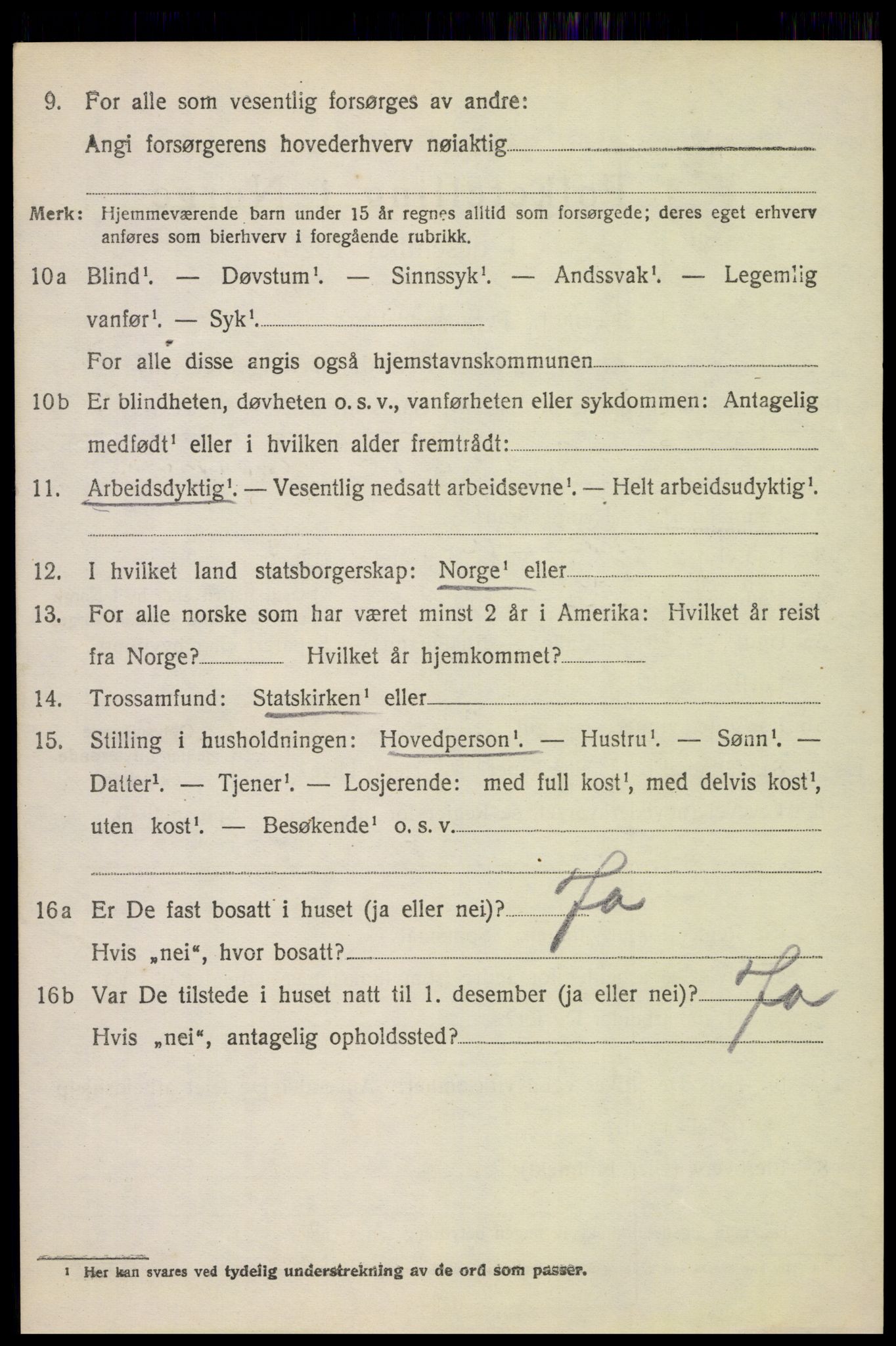 SAH, Folketelling 1920 for 0520 Ringebu herred, 1920, s. 2928