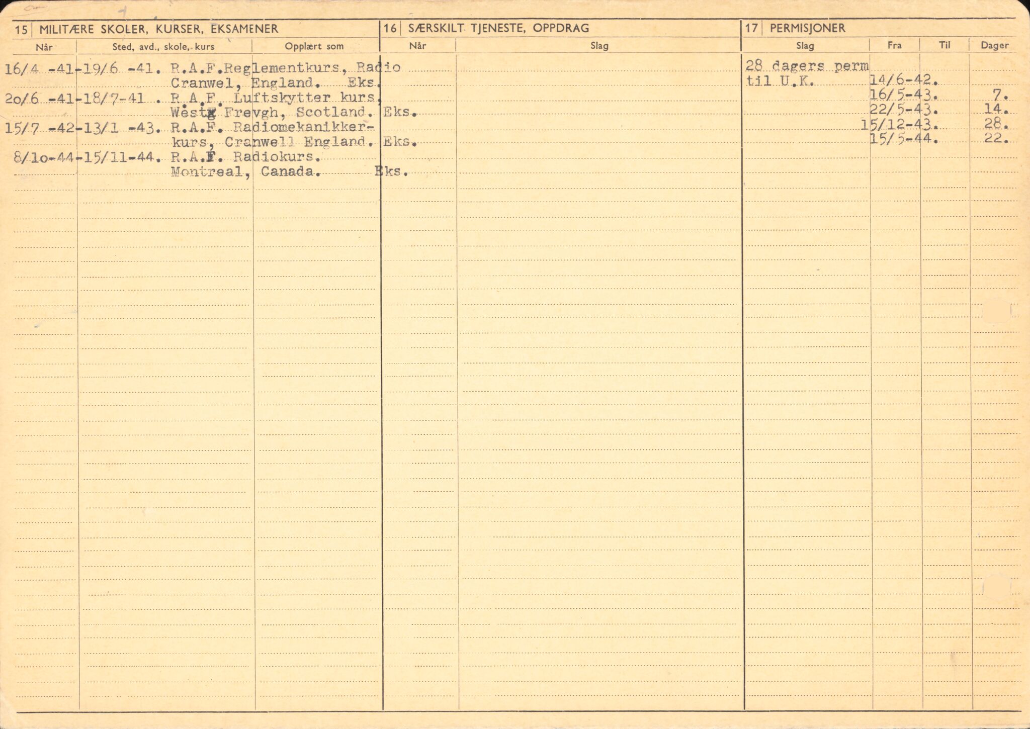 Forsvaret, Forsvarets overkommando/Luftforsvarsstaben, RA/RAFA-4079/P/Pa/L0048: Personellpapirer, 1916, s. 123