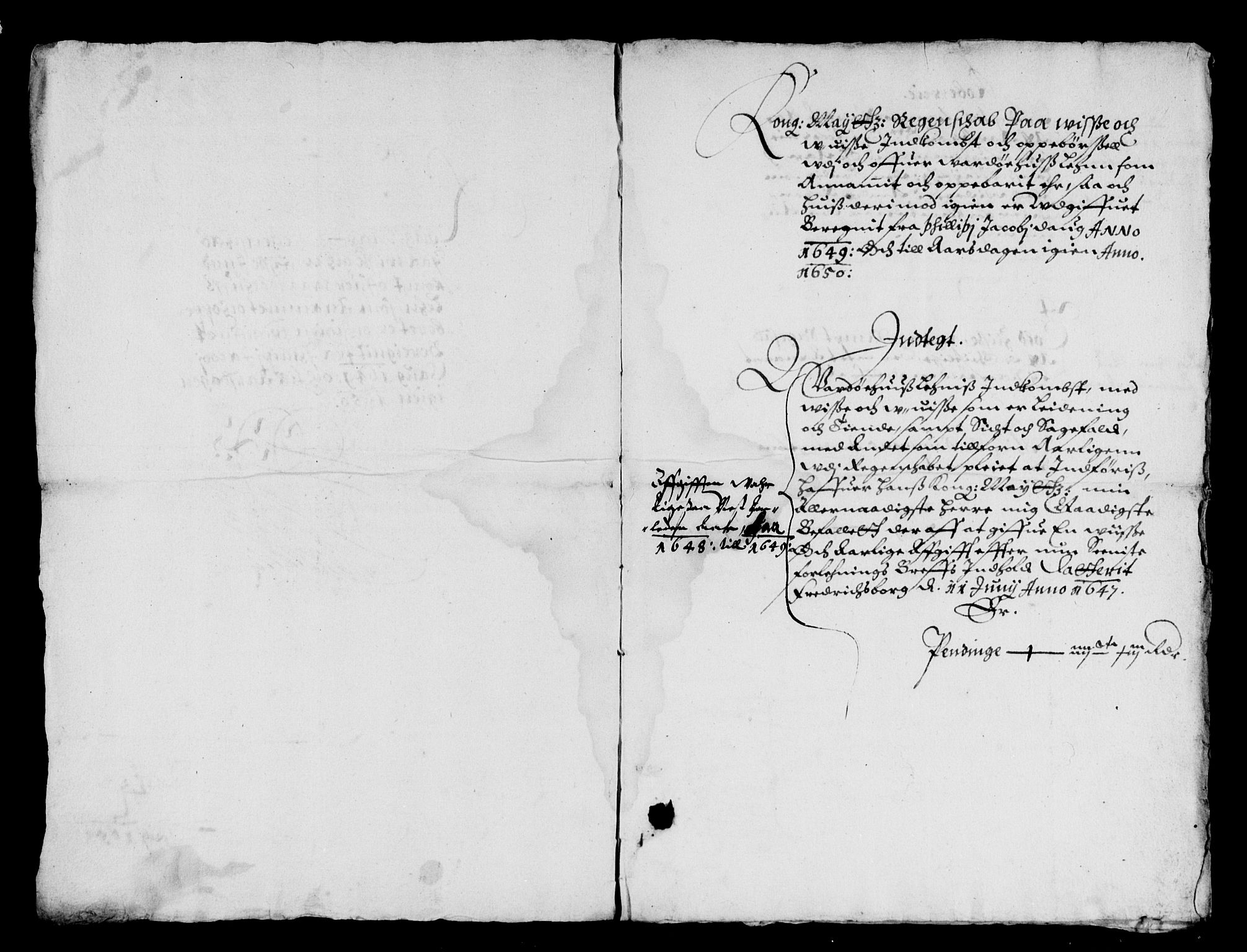 Rentekammeret inntil 1814, Reviderte regnskaper, Lensregnskaper, AV/RA-EA-5023/R/Rb/Rbæ/L0006: Vardøhus len, 1645-1653