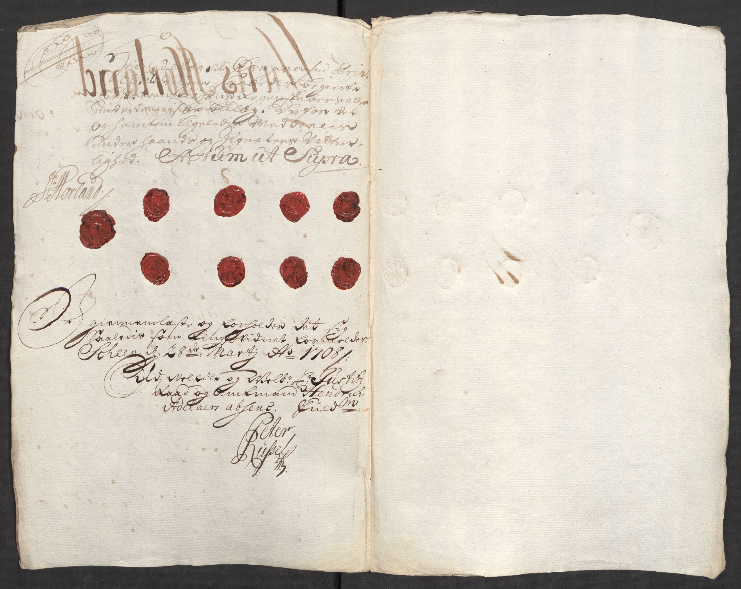 Rentekammeret inntil 1814, Reviderte regnskaper, Fogderegnskap, AV/RA-EA-4092/R36/L2117: Fogderegnskap Øvre og Nedre Telemark og Bamble, 1707, s. 440