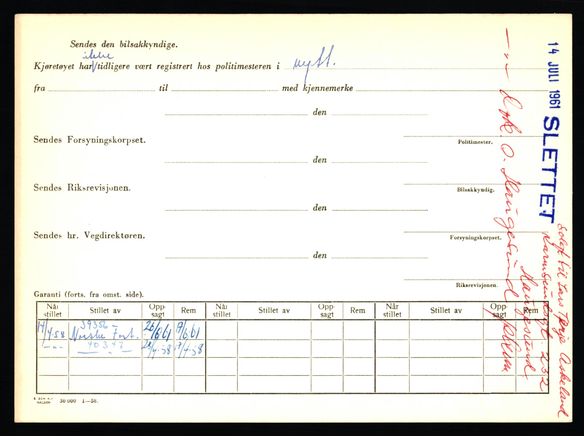 Stavanger trafikkstasjon, AV/SAST-A-101942/0/F/L0045: L-27000 - L-27799, 1930-1971, s. 222