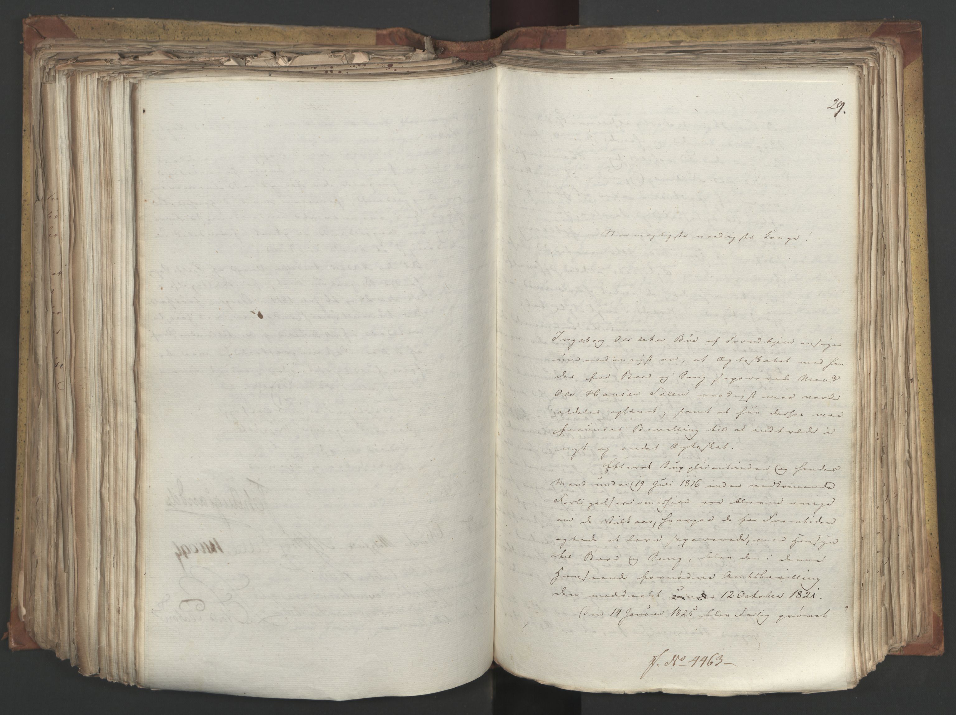 Statsrådsavdelingen i Stockholm, AV/RA-S-1003/D/Da/L0051: Regjeringsinnstillinger nr. 4310-4565, 1827, s. 397