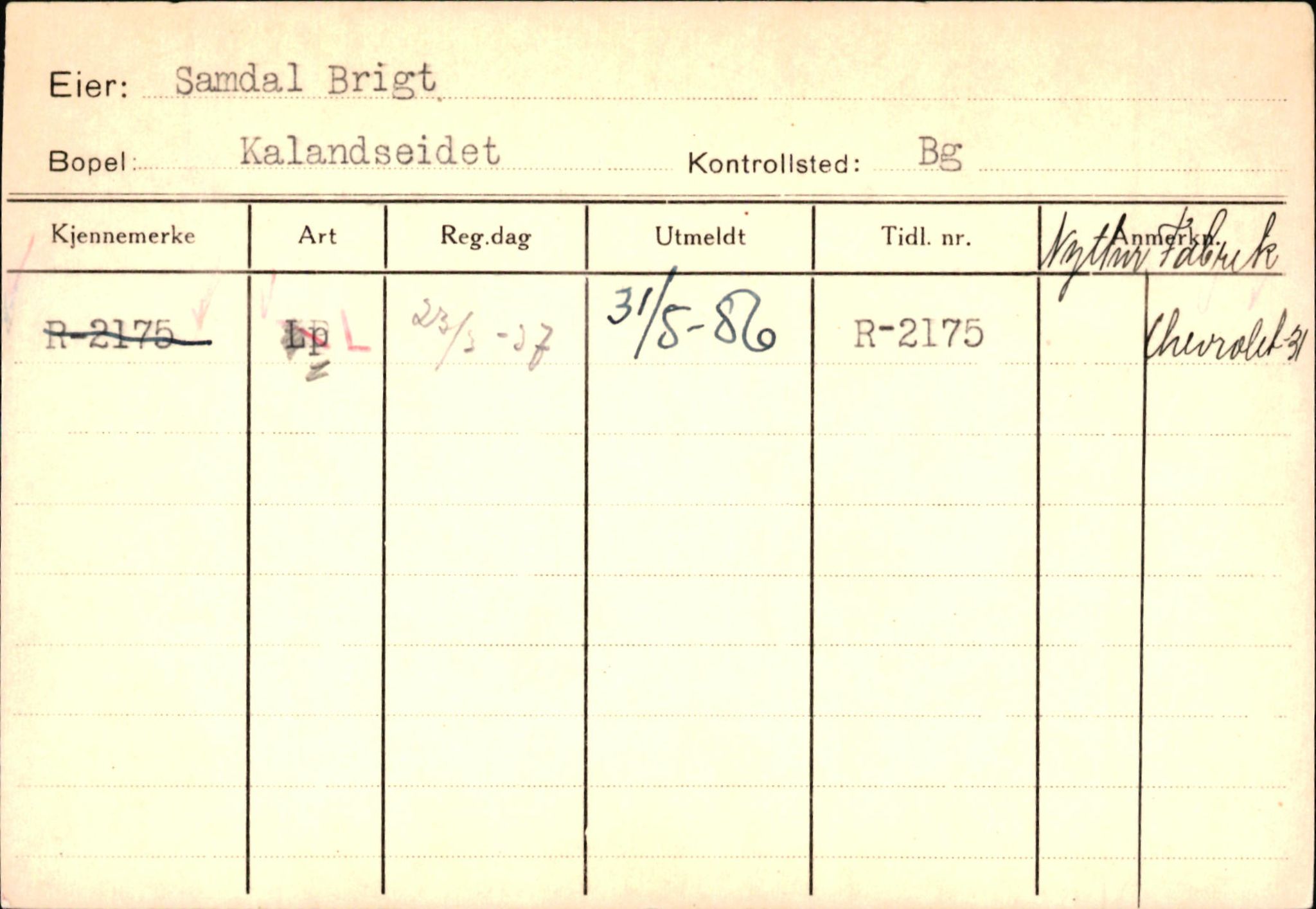 Statens vegvesen, Hordaland vegkontor, AV/SAB-A-5201/2/Ha/L0047: R-eierkort S, 1920-1971, s. 9