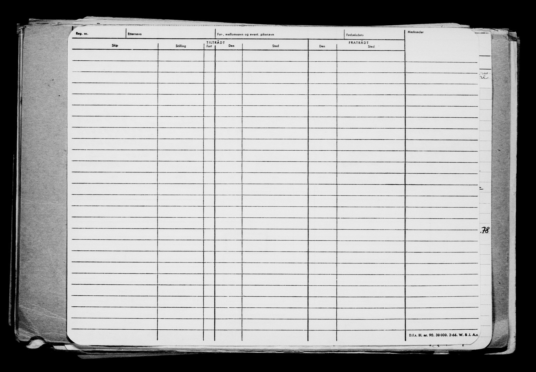 Direktoratet for sjømenn, RA/S-3545/G/Gb/L0221: Hovedkort, 1923, s. 629